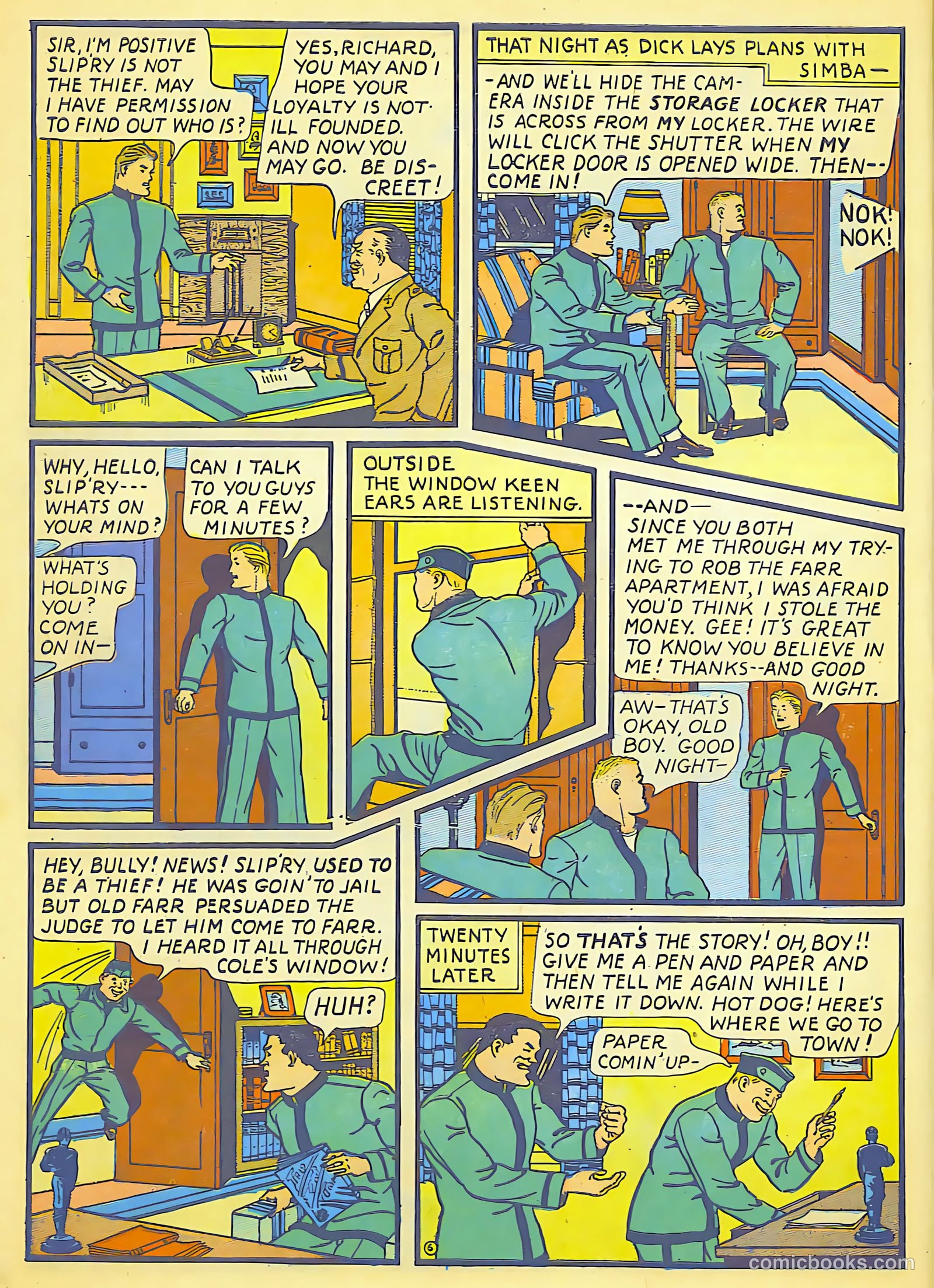 Blue Bolt #6 (1944) — page 8 of 60
