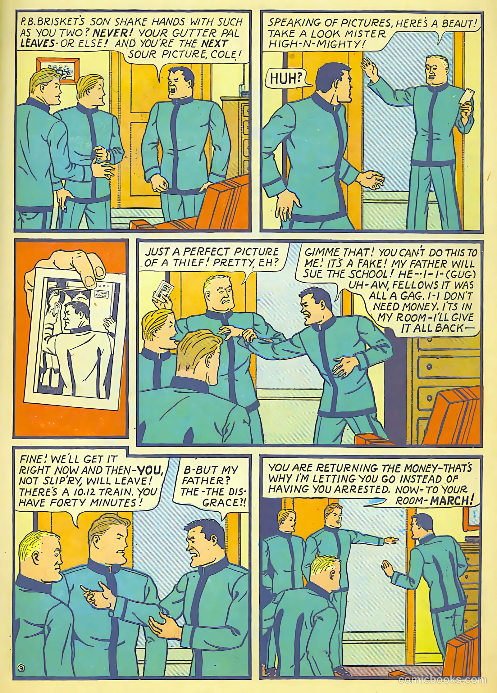 Blue Bolt #6 (1944) — page 11 of 60