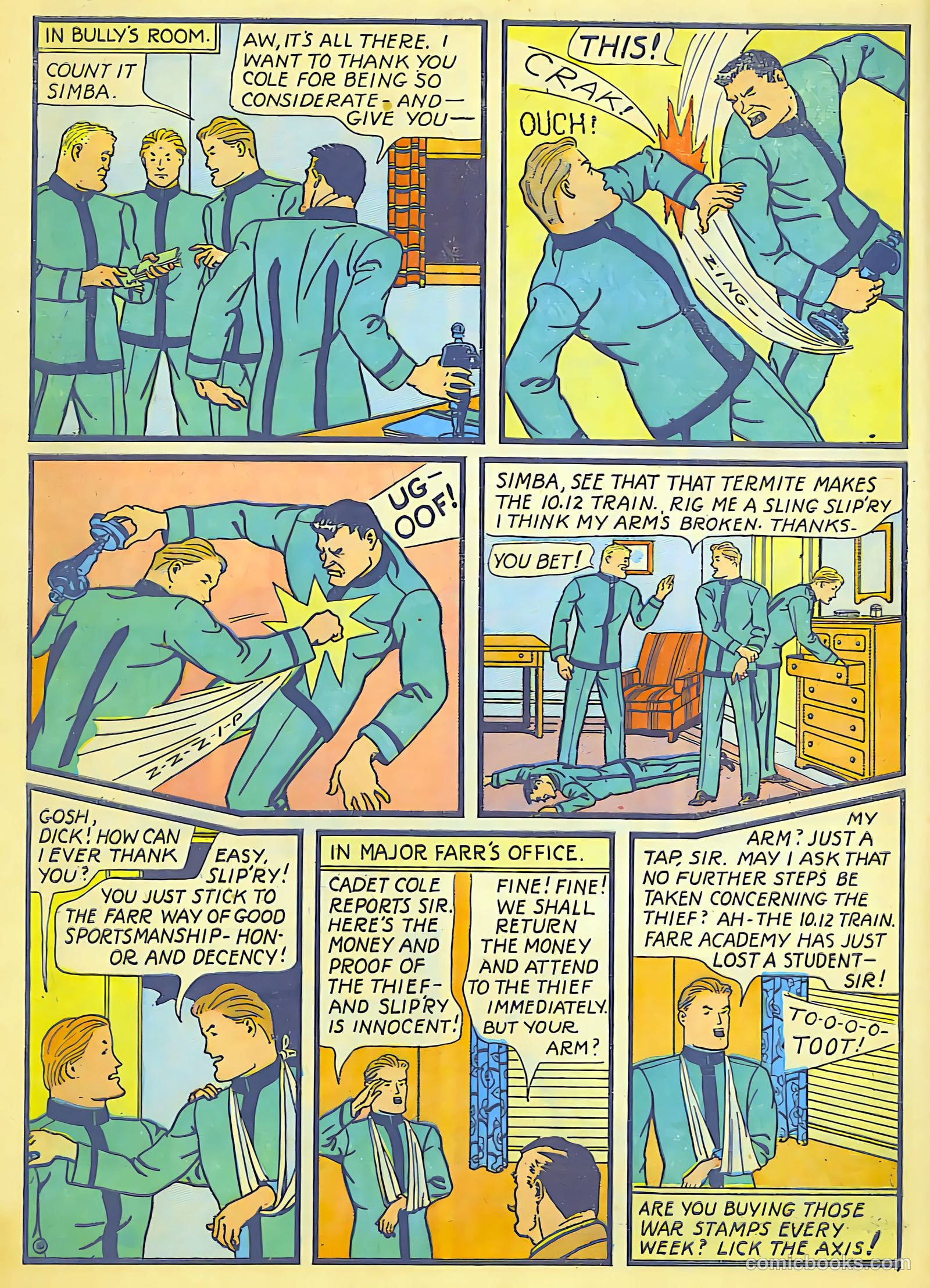 Blue Bolt #6 (1944) — page 12 of 60