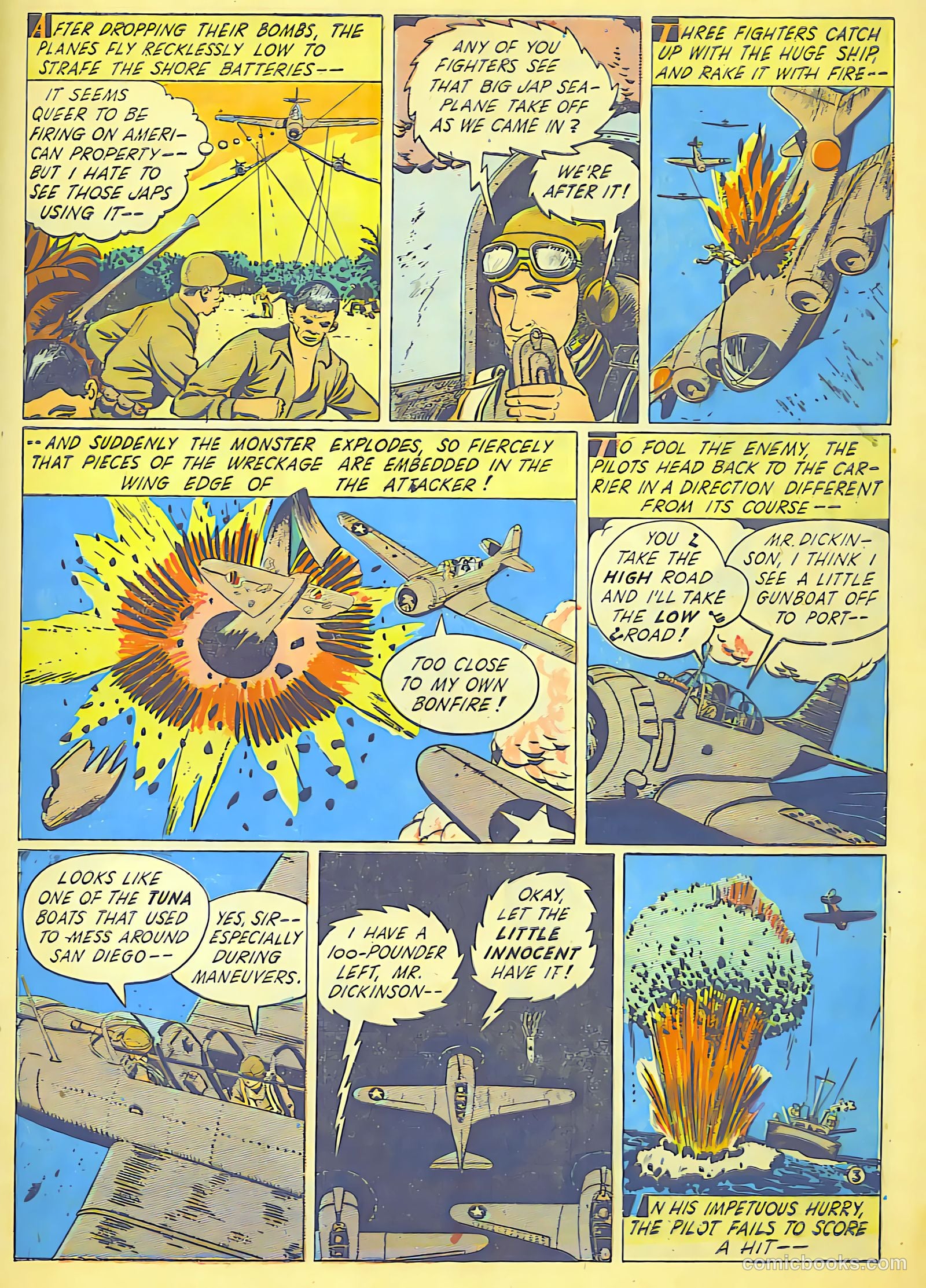 Blue Bolt #6 (1944) — page 15 of 60