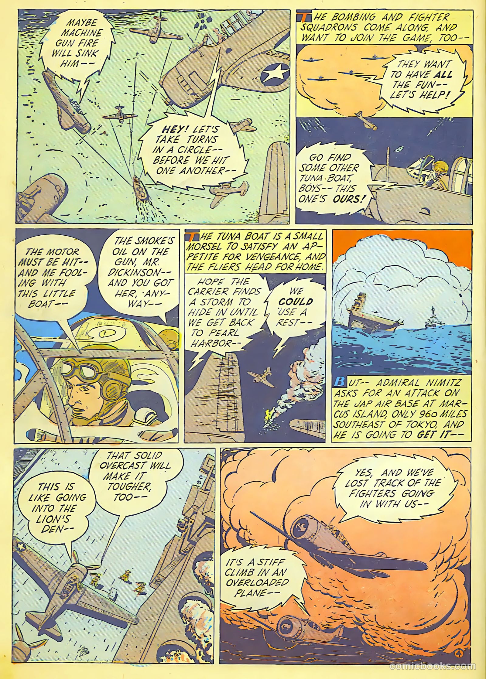 Blue Bolt #6 (1944) — page 16 of 60