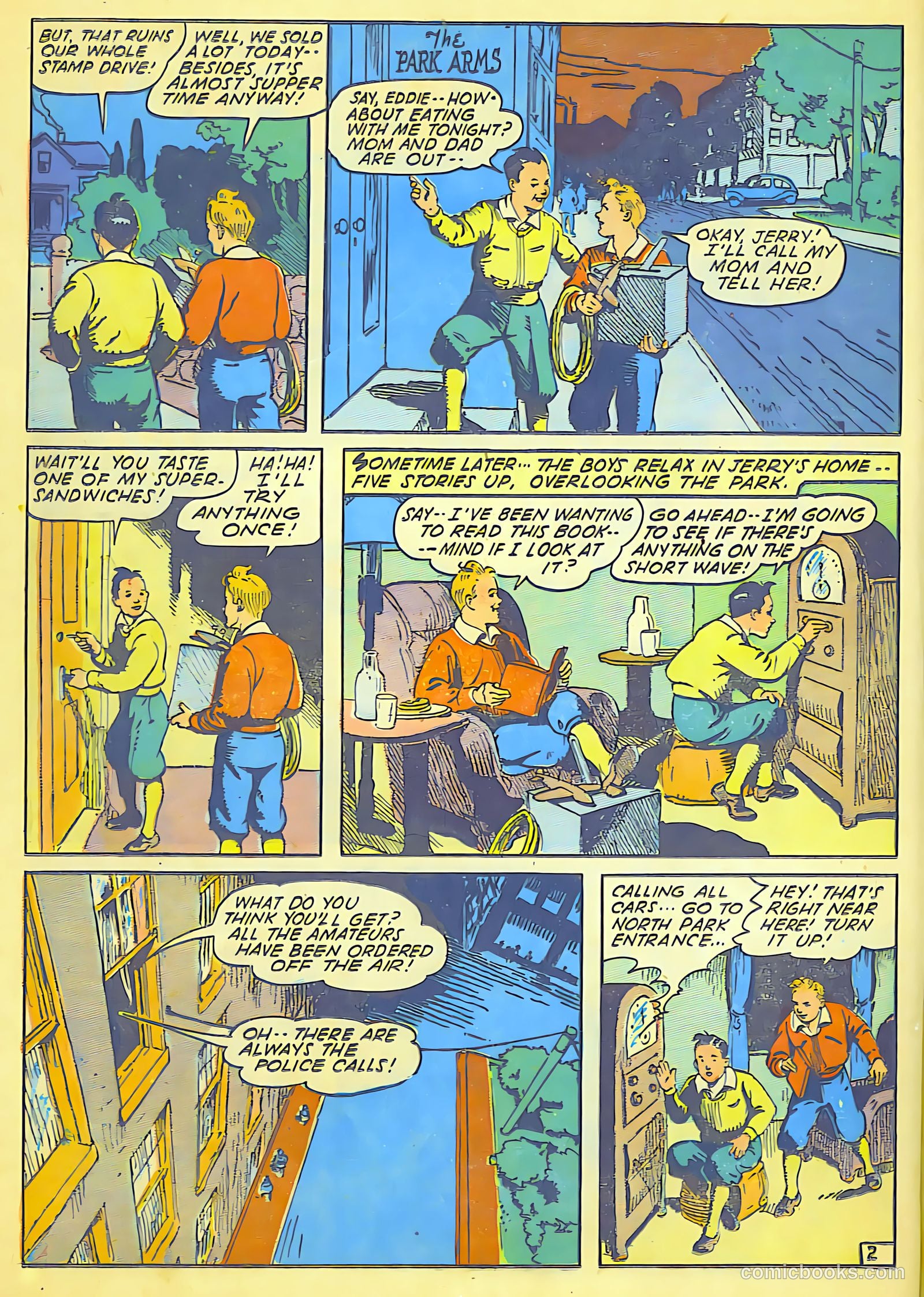 Blue Bolt #6 (1944) — page 22 of 60