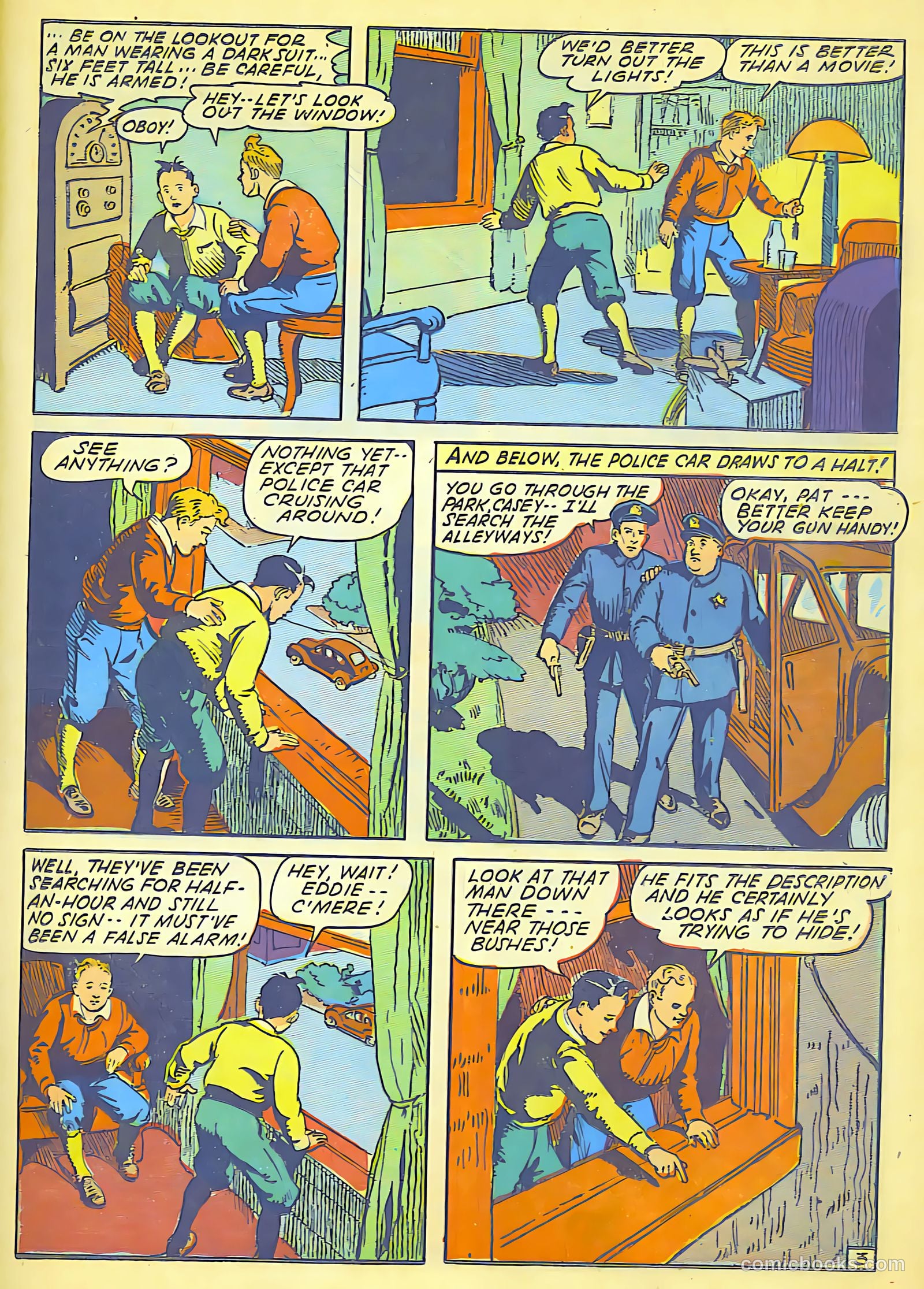 Blue Bolt #6 (1944) — page 23 of 60