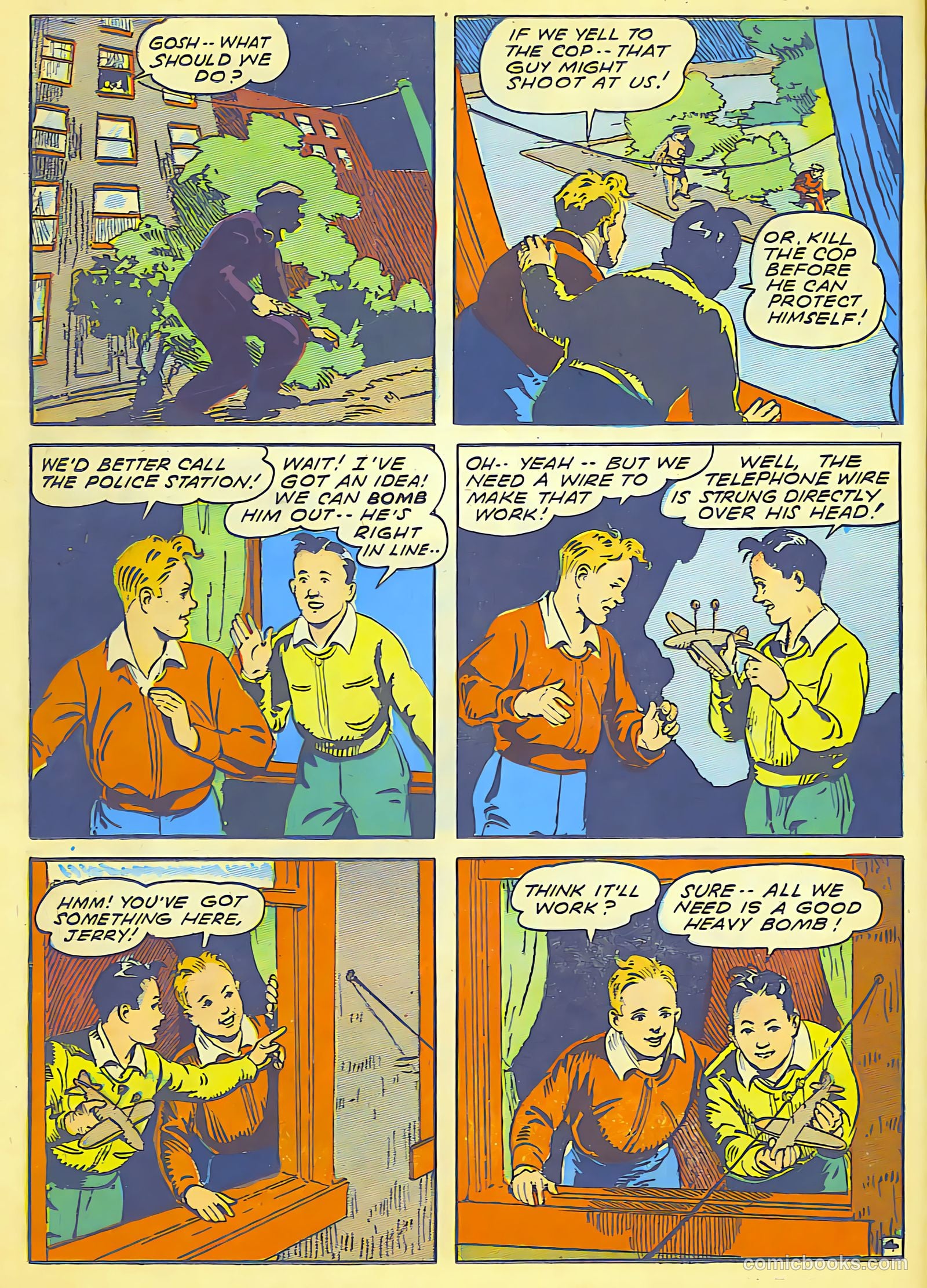 Blue Bolt #6 (1944) — page 24 of 60