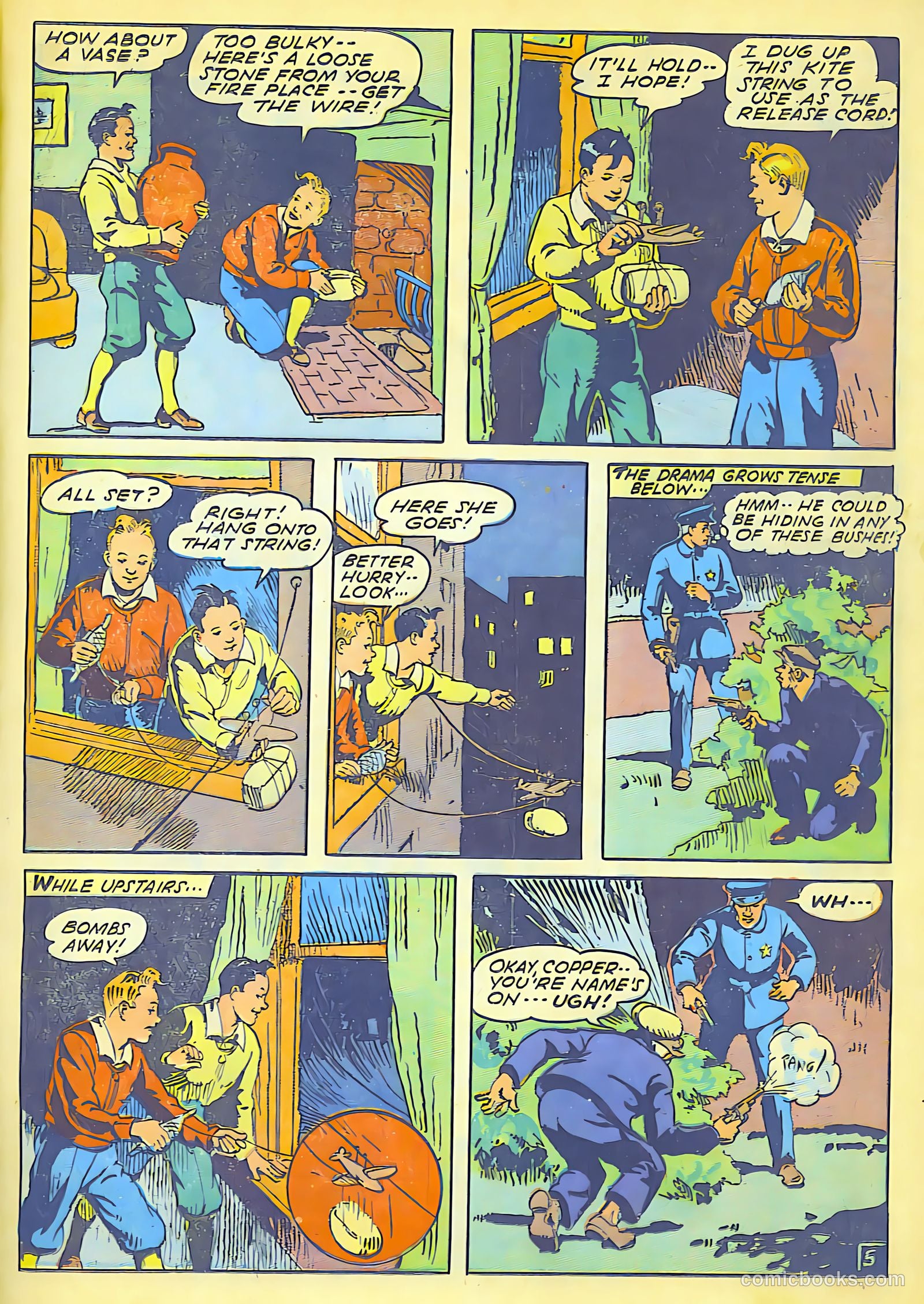 Blue Bolt #6 (1944) — page 25 of 60