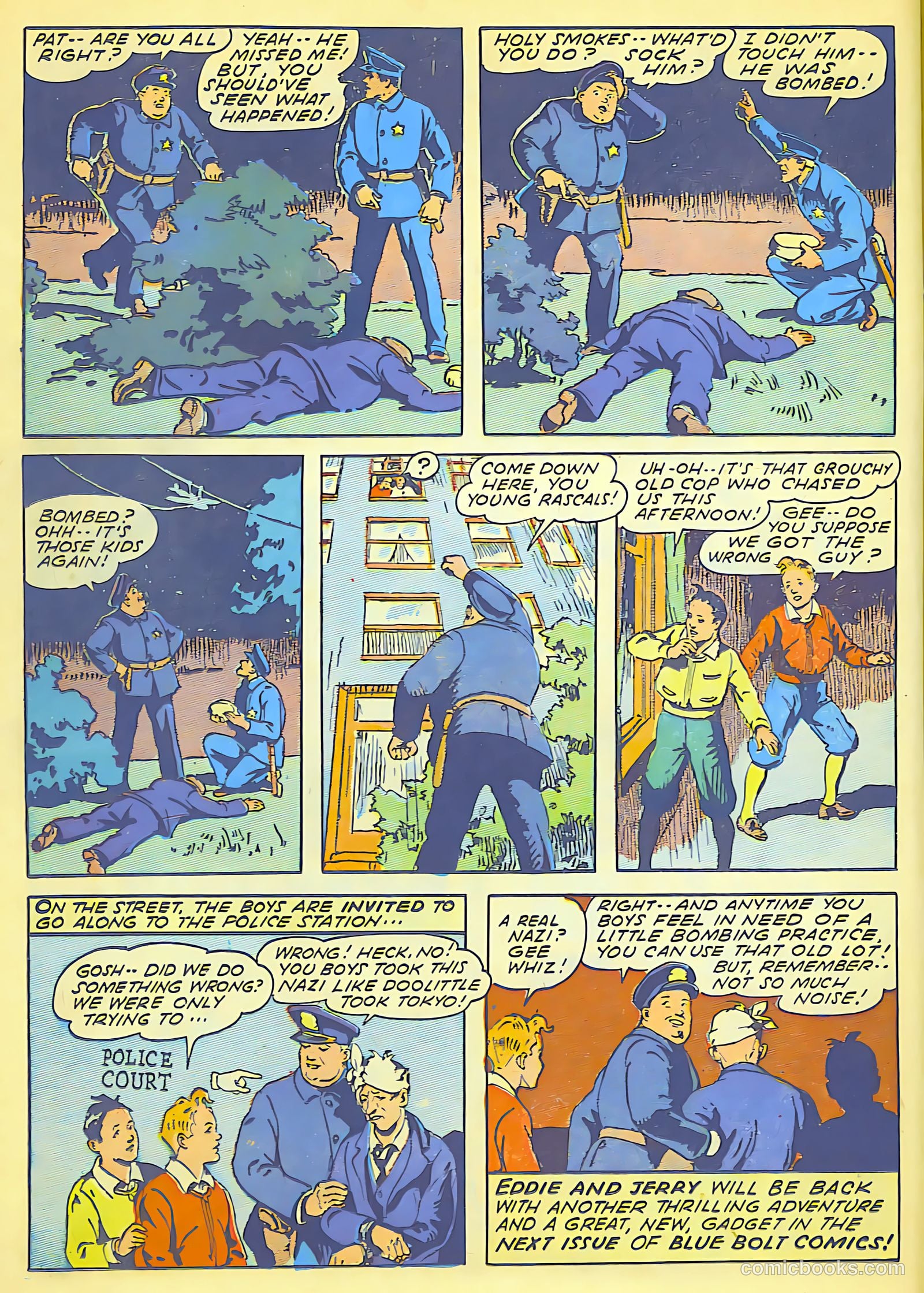 Blue Bolt #6 (1944) — page 26 of 60