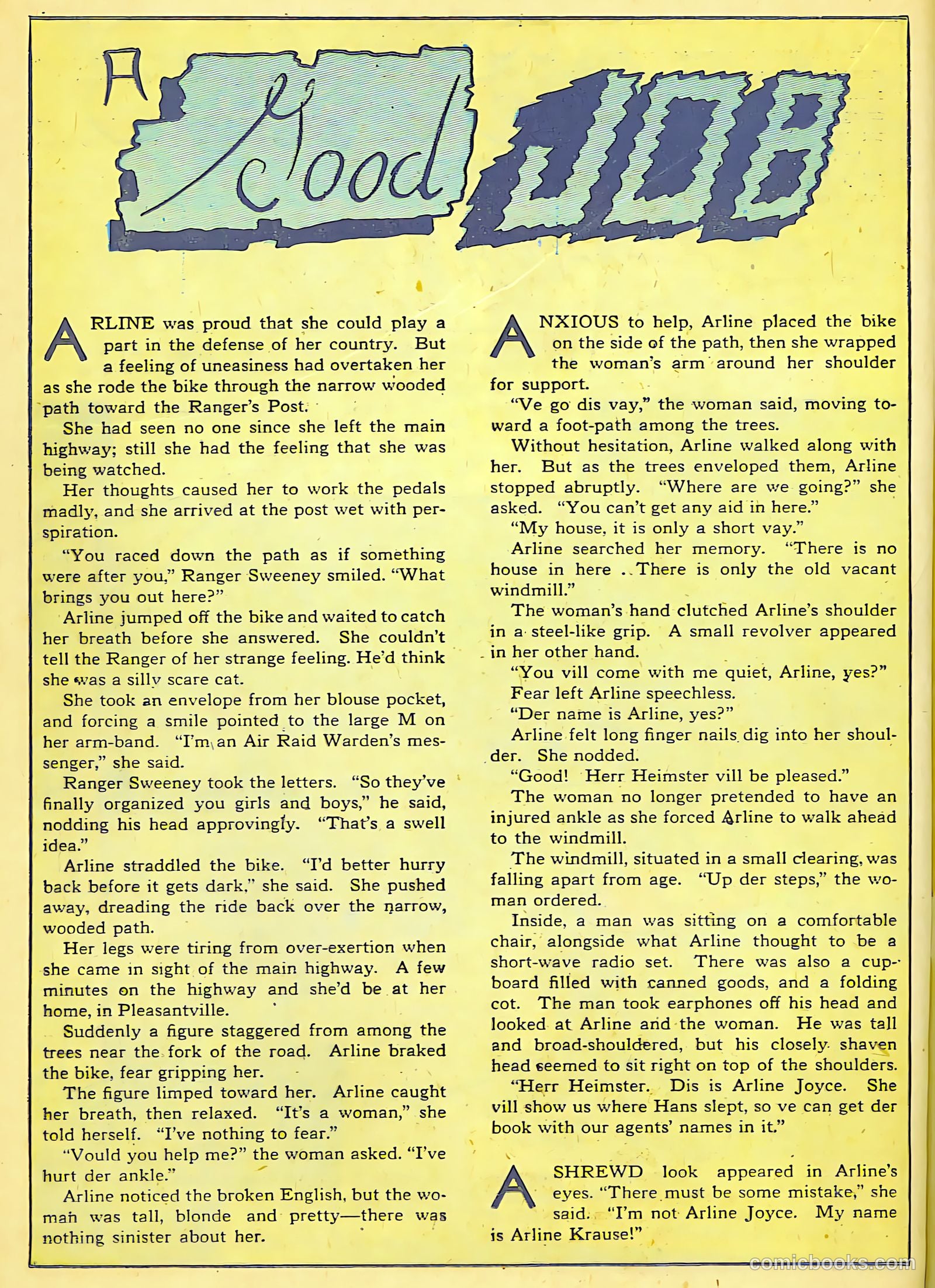 Blue Bolt #6 (1944) — page 28 of 60