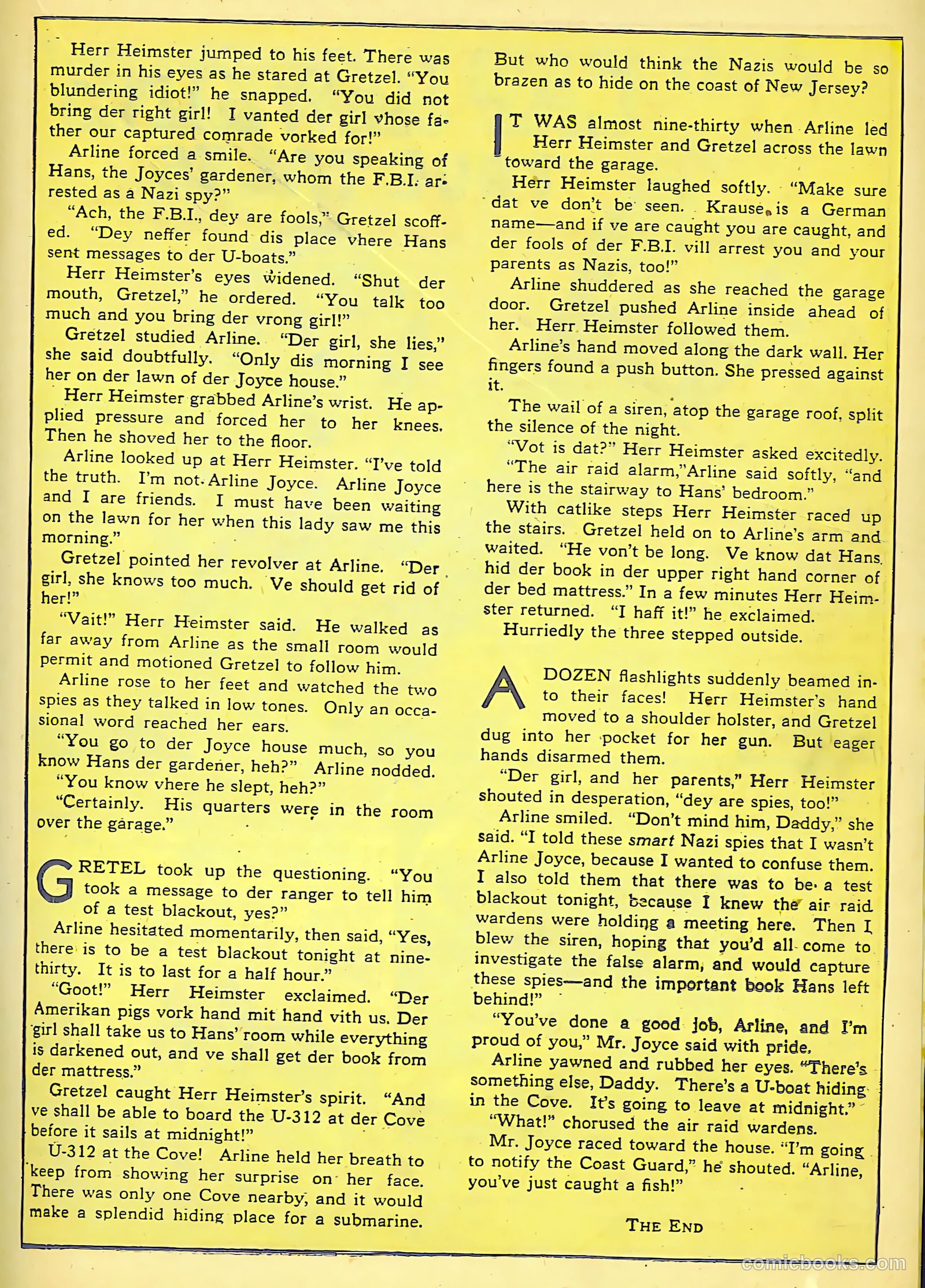 Blue Bolt #6 (1944) — page 29 of 60