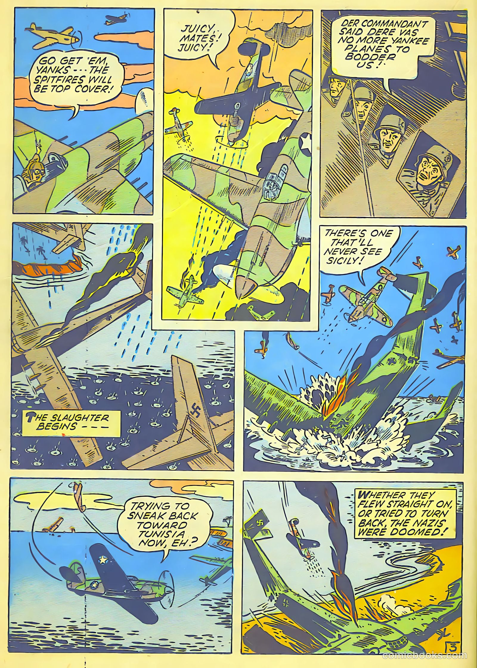 Blue Bolt #6 (1944) — page 32 of 60