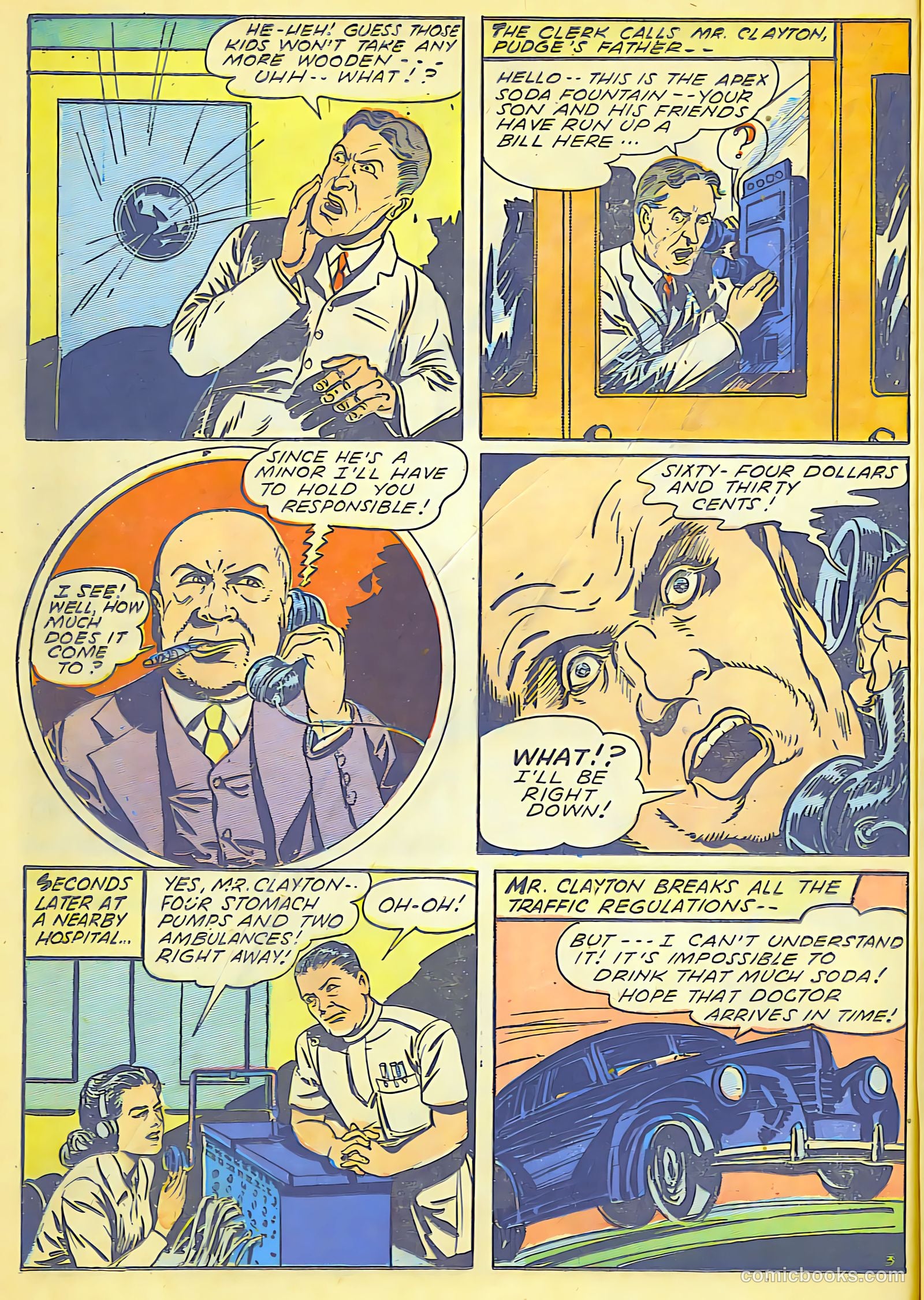 Blue Bolt #6 (1944) — page 36 of 60