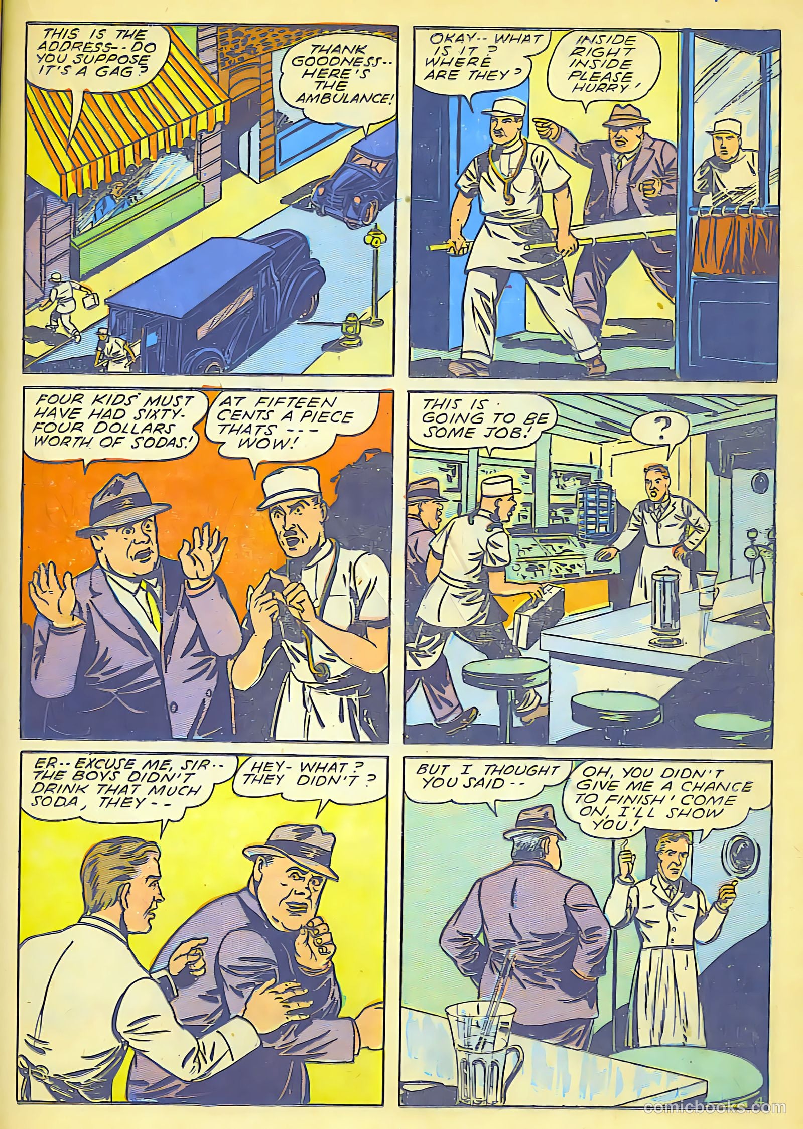 Blue Bolt #6 (1944) — page 37 of 60