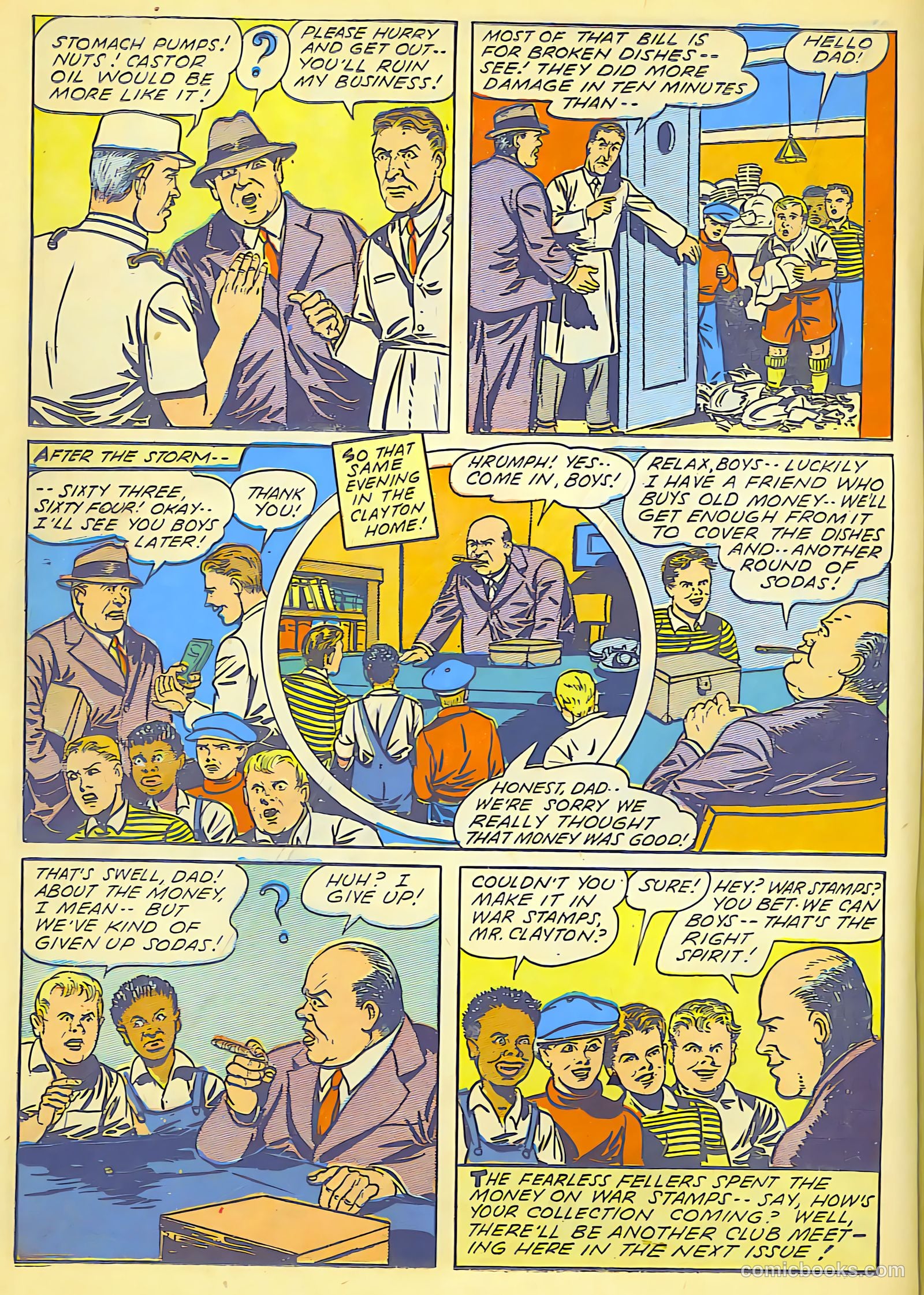 Blue Bolt #6 (1944) — page 38 of 60