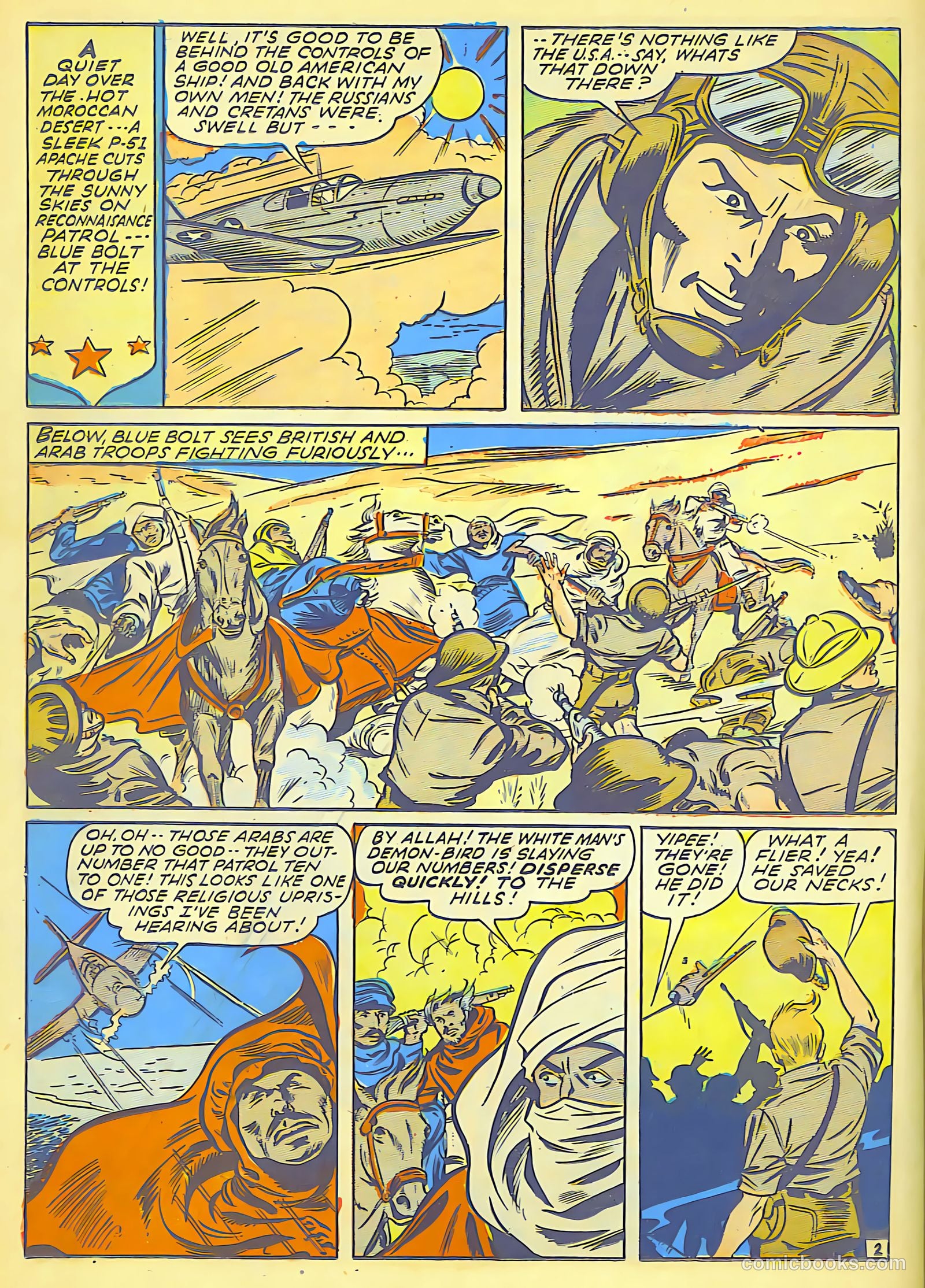 Blue Bolt #6 (1944) — page 40 of 60