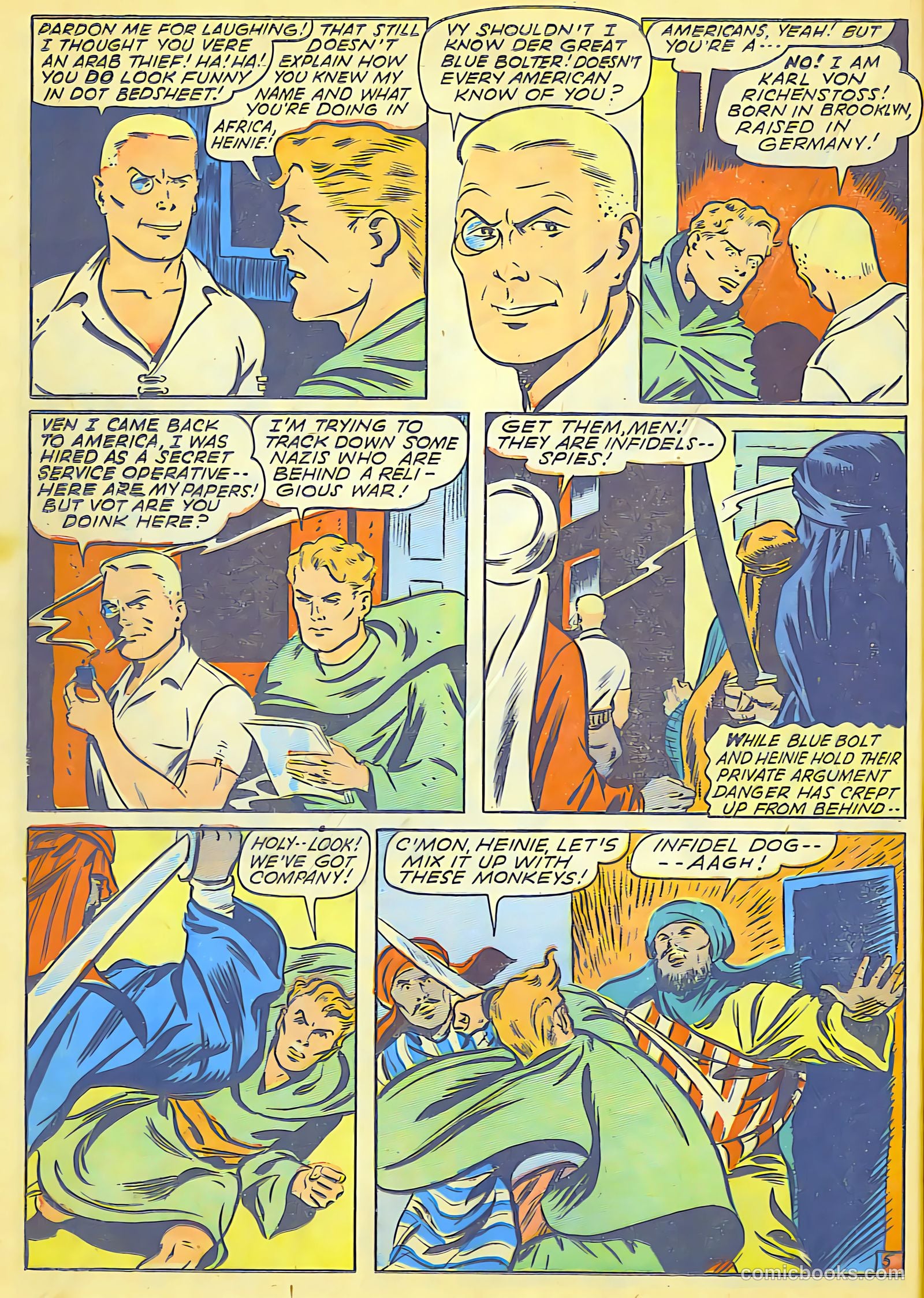 Blue Bolt #6 (1944) — page 42 of 60