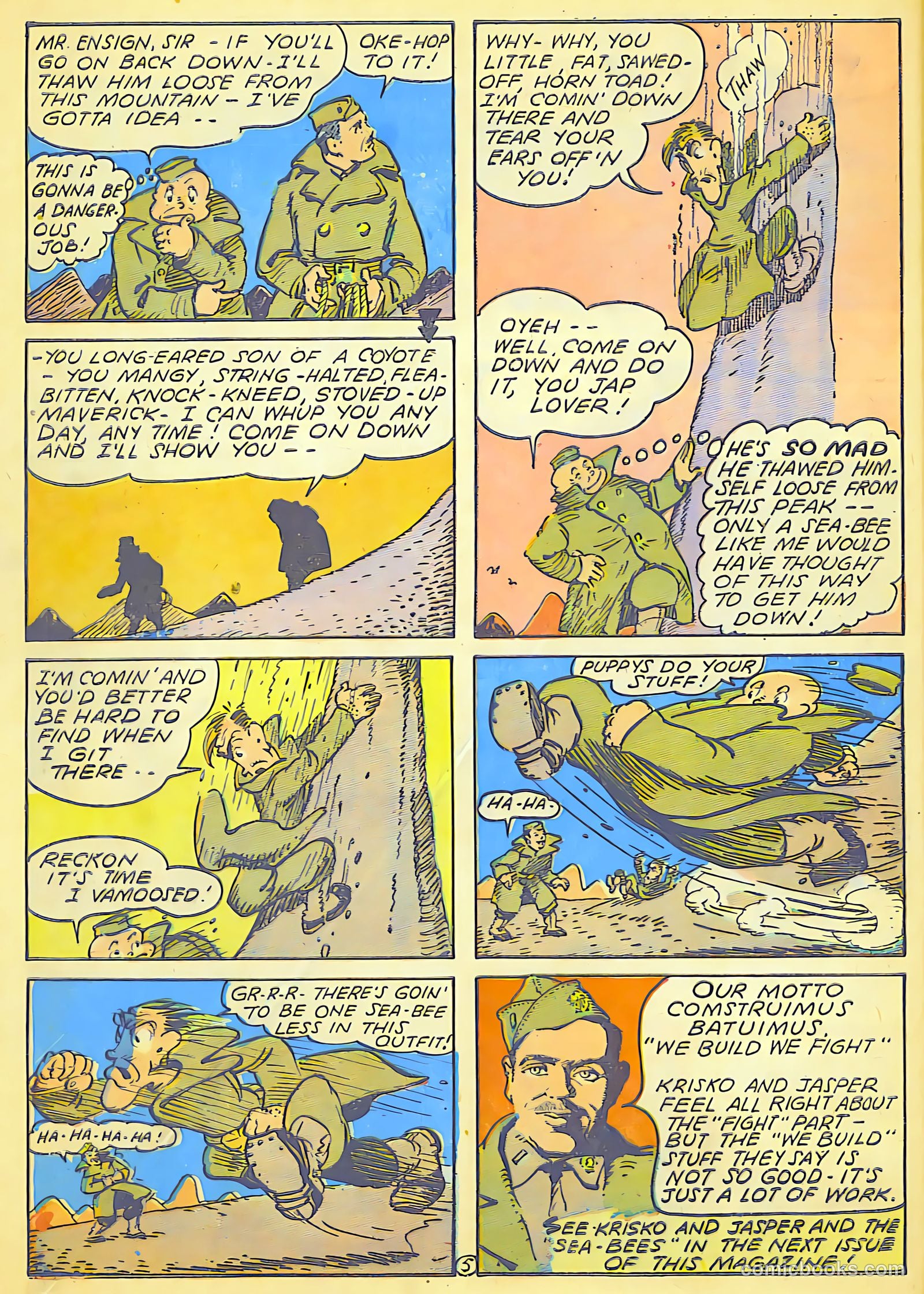 Blue Bolt #6 (1944) — page 50 of 60