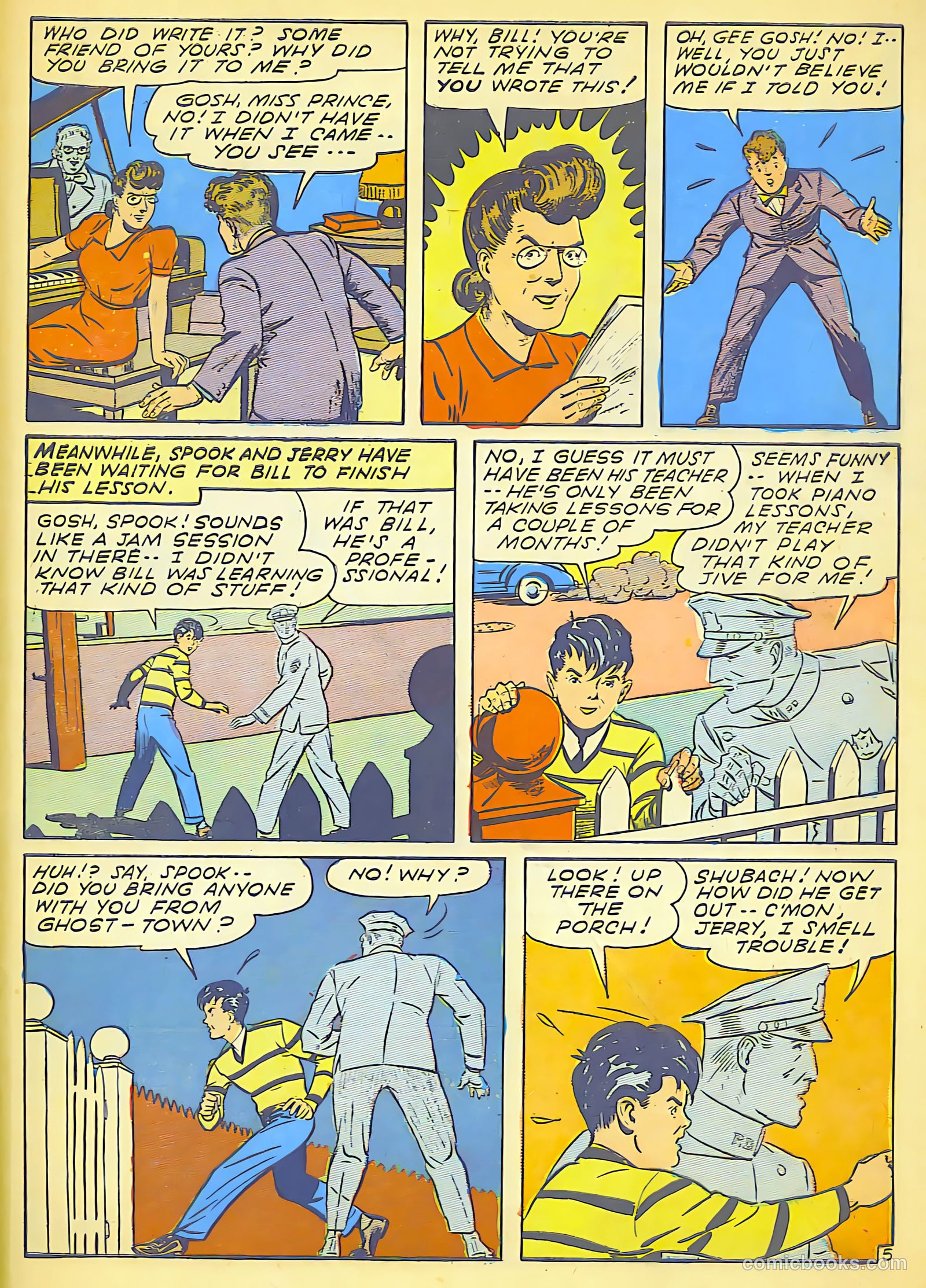 Blue Bolt #6 (1944) — page 55 of 60