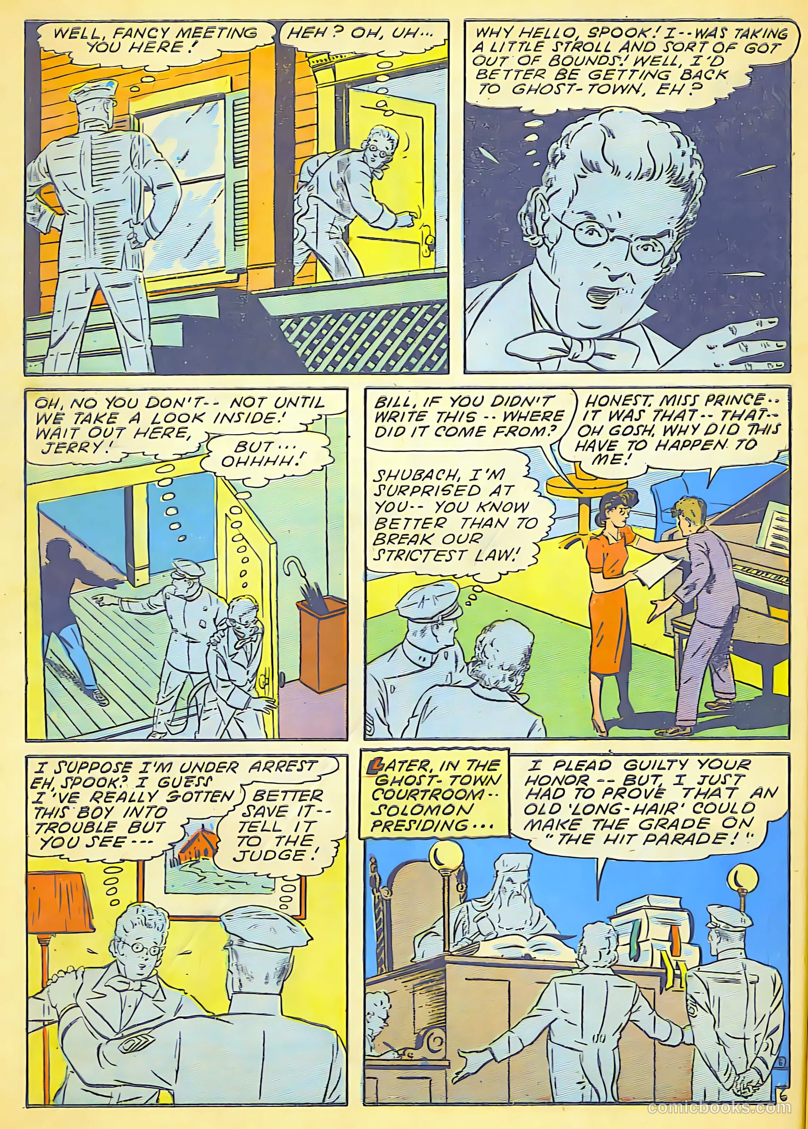 Blue Bolt #6 (1944) — page 56 of 60