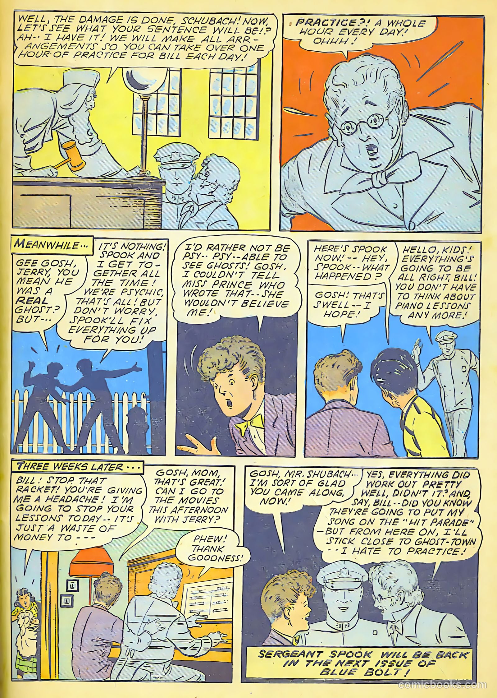 Blue Bolt #6 (1944) — page 57 of 60