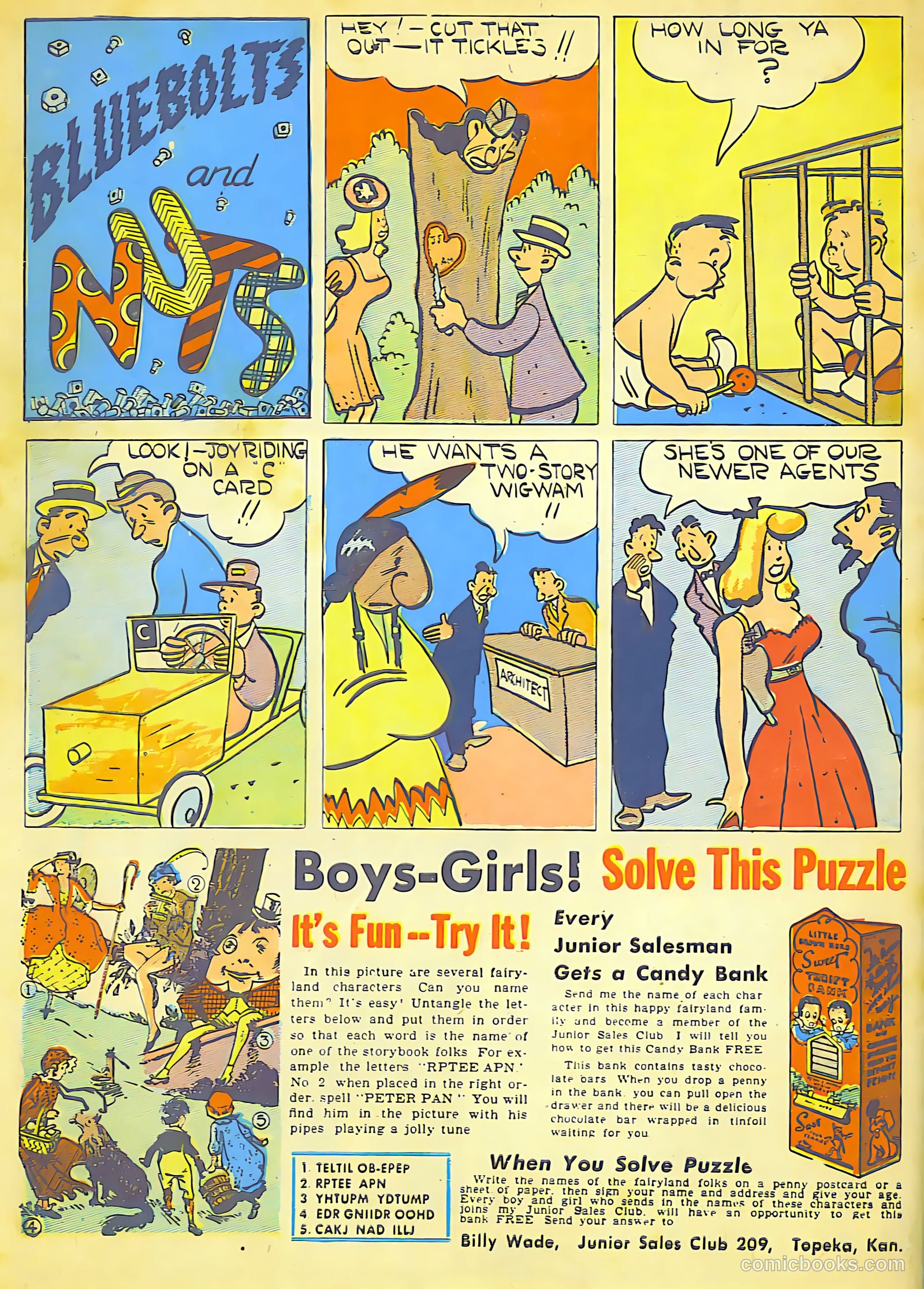 Blue Bolt #6 (1944) — page 58 of 60
