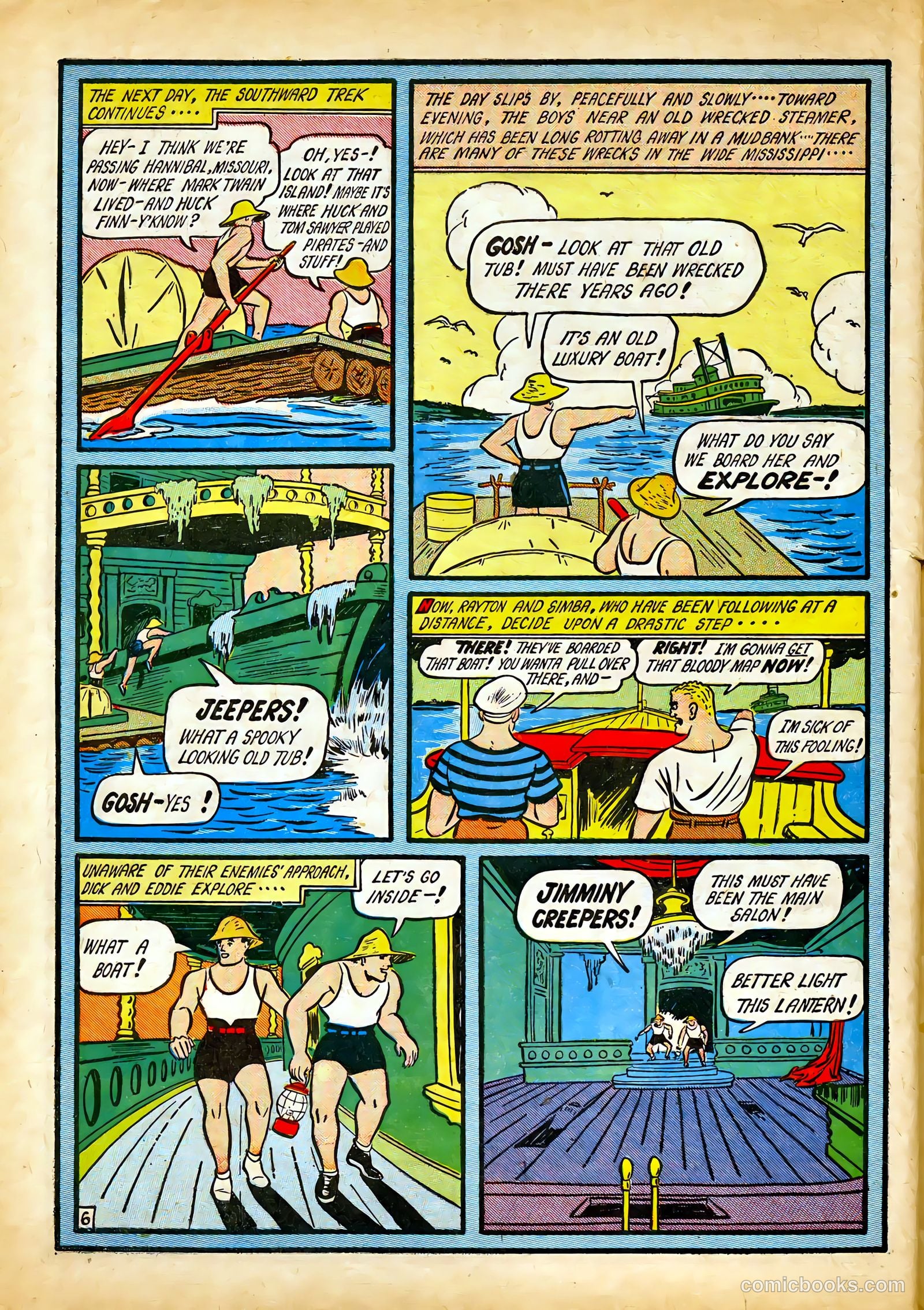 Blue Bolt #3 (1941) — page 7 of 65