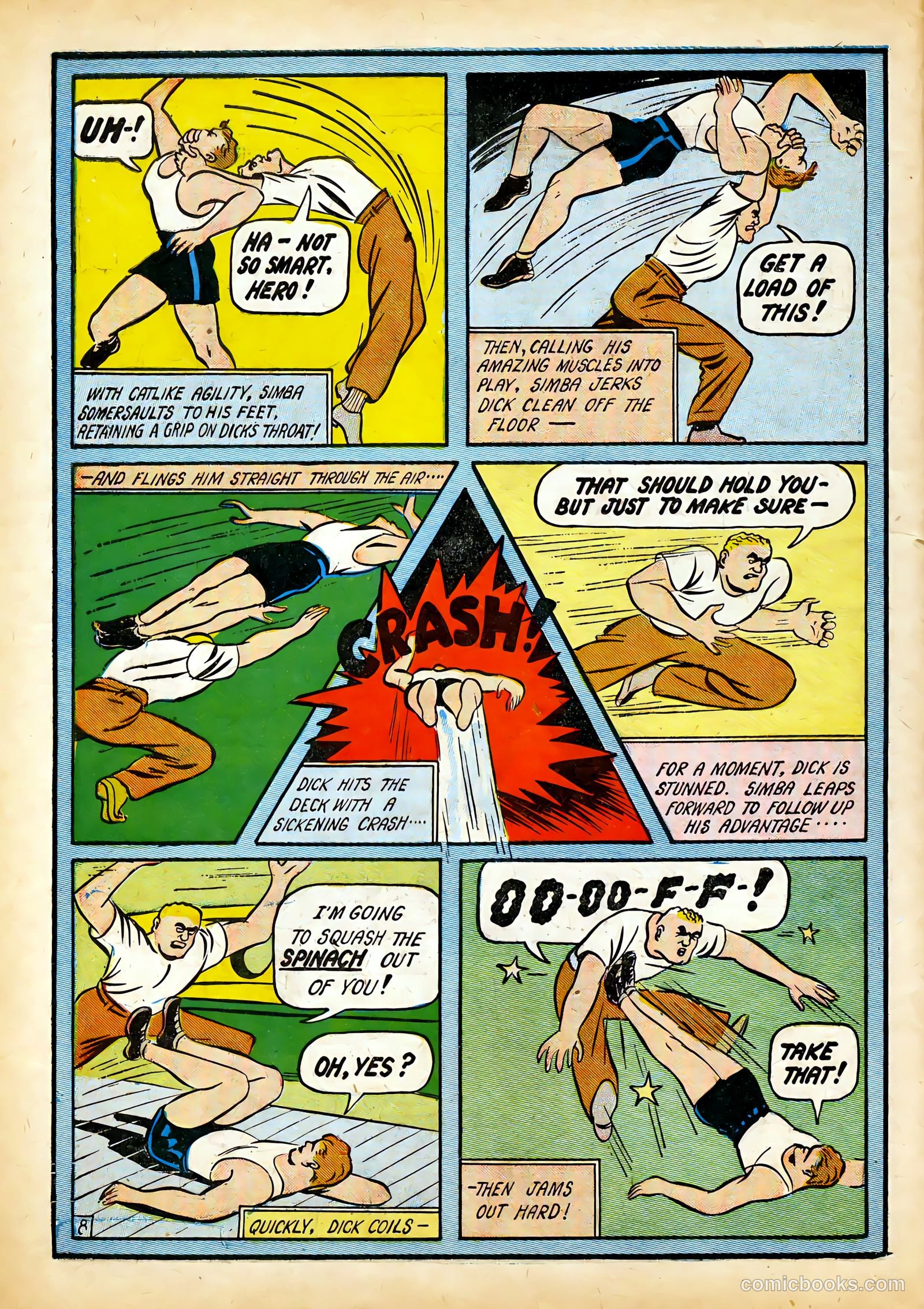Blue Bolt #3 (1941) — page 9 of 65