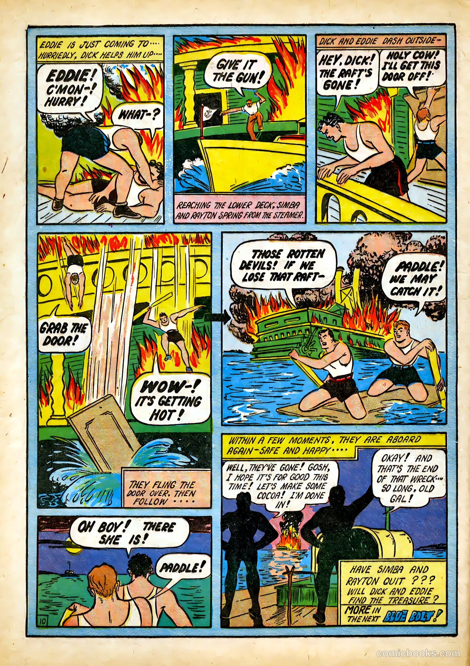 Blue Bolt #3 (1941) — page 11 of 65