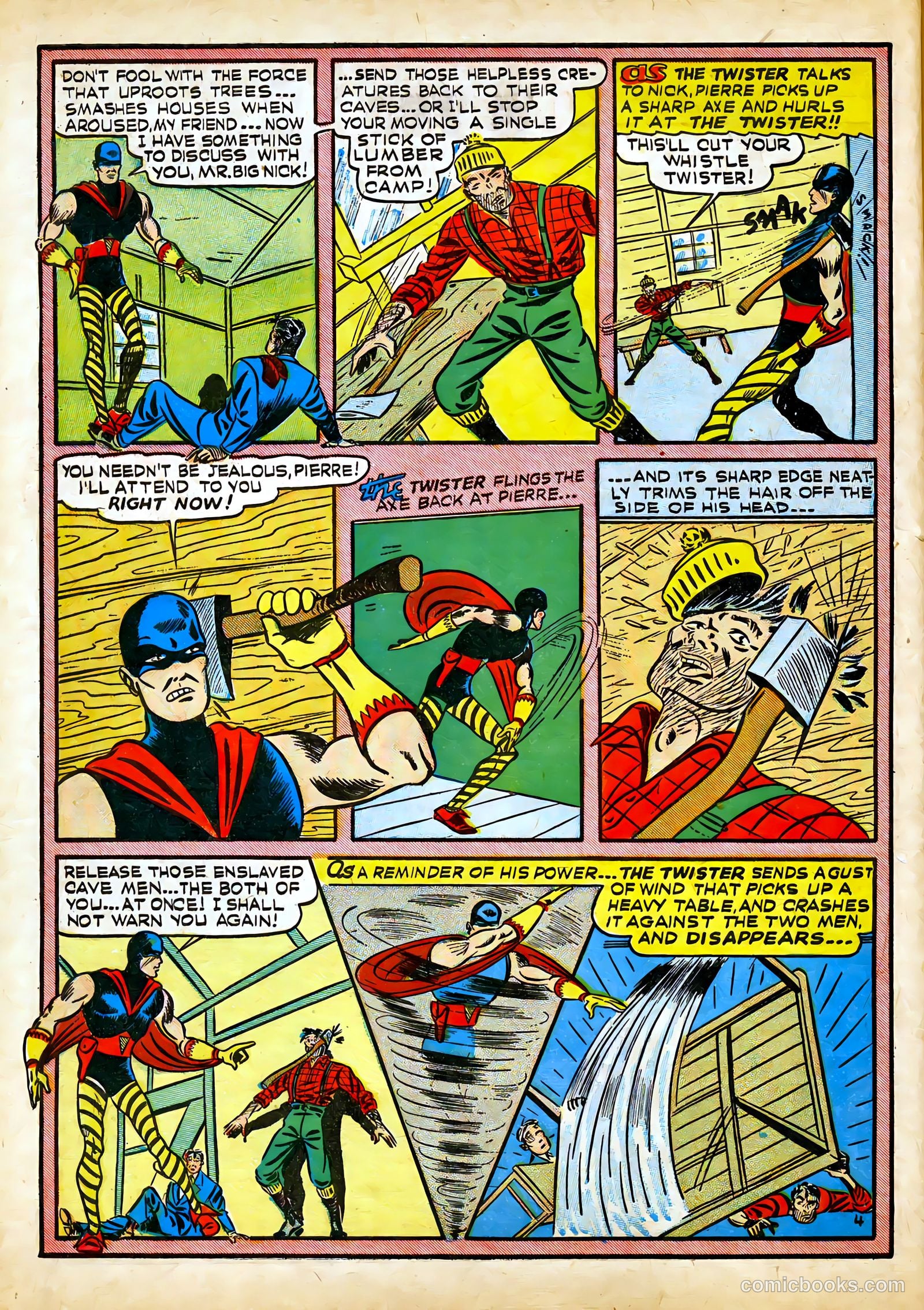 Blue Bolt #3 (1941) — page 15 of 65