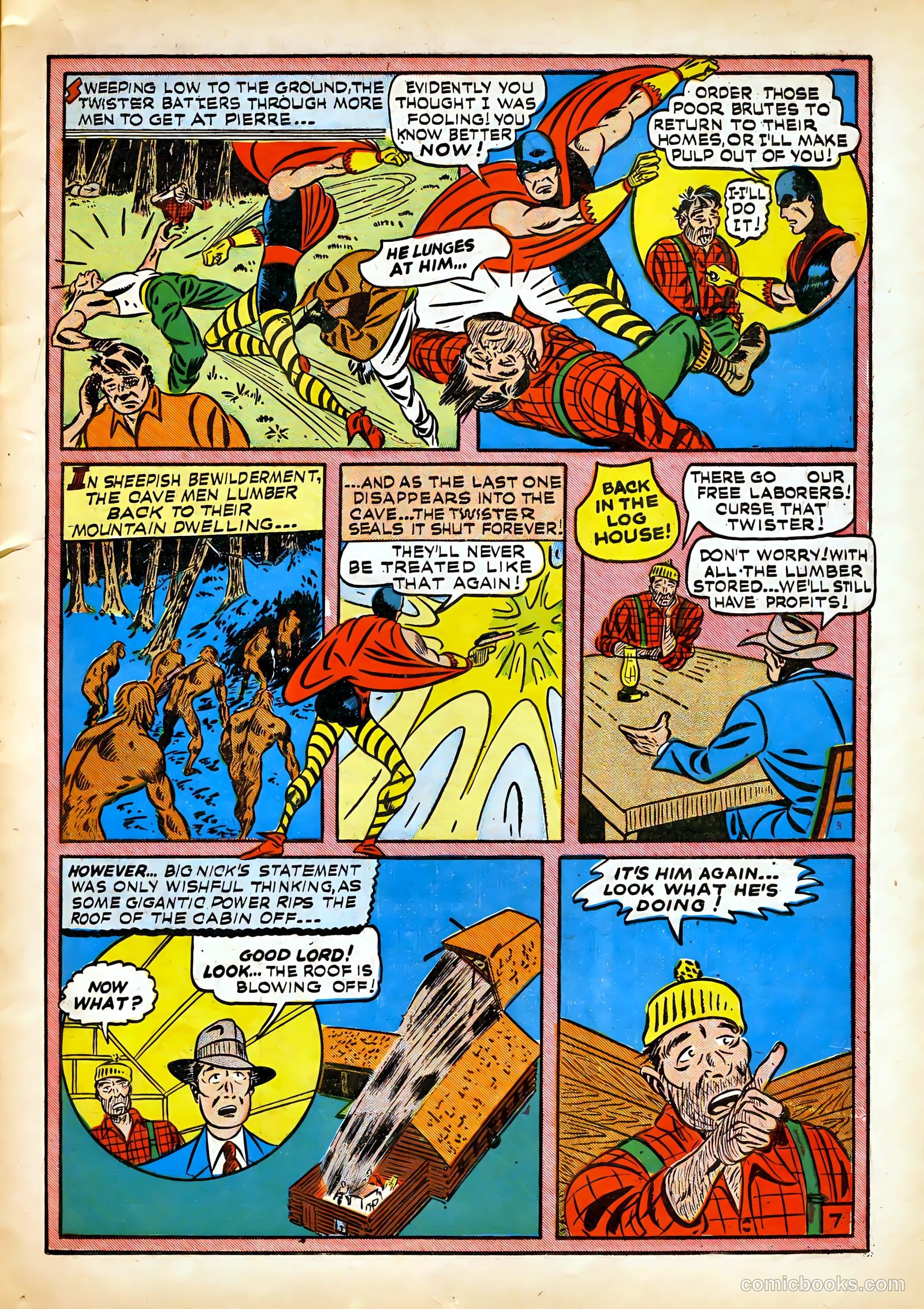 Blue Bolt #3 (1941) — page 18 of 65