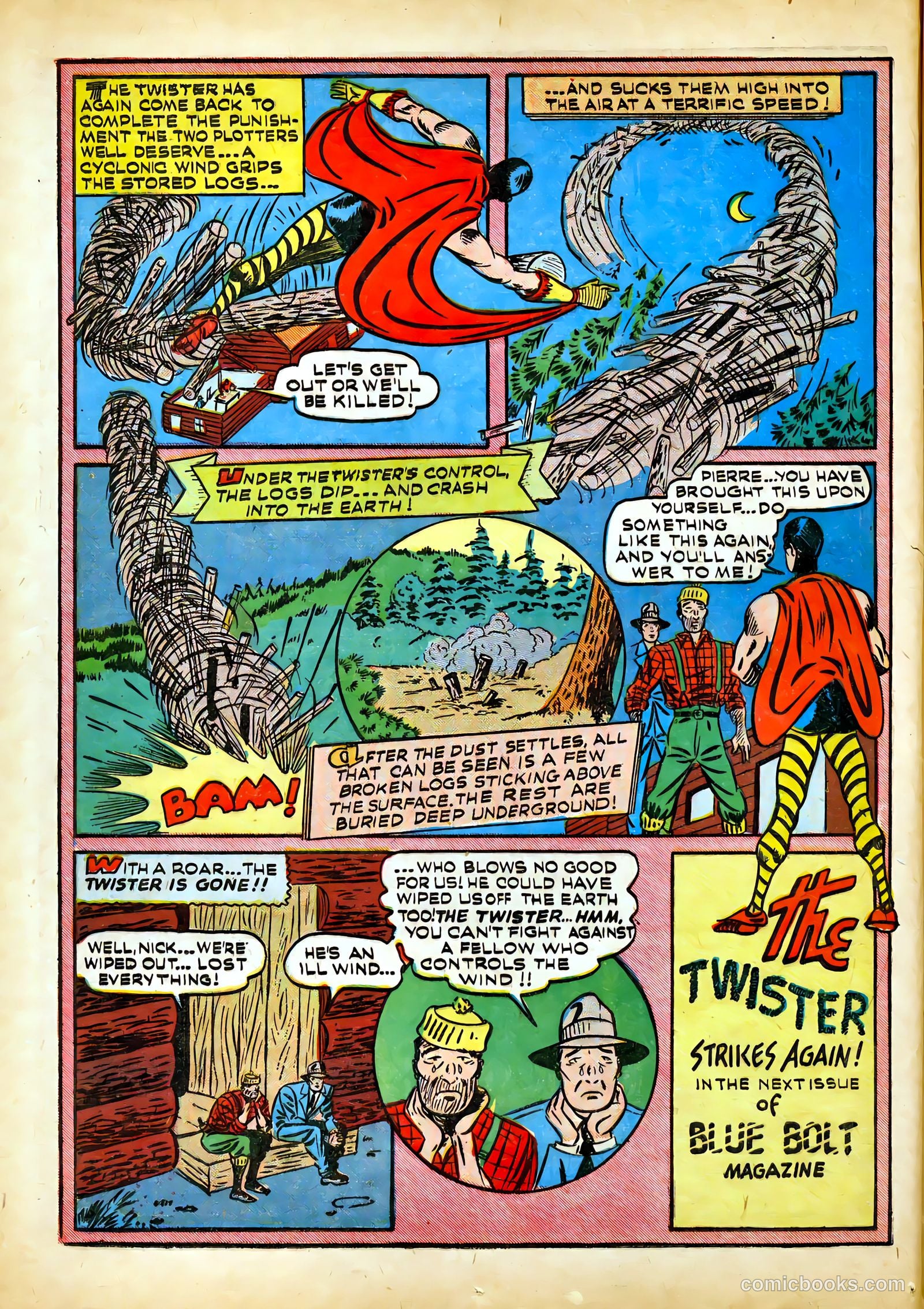 Blue Bolt #3 (1941) — page 19 of 65