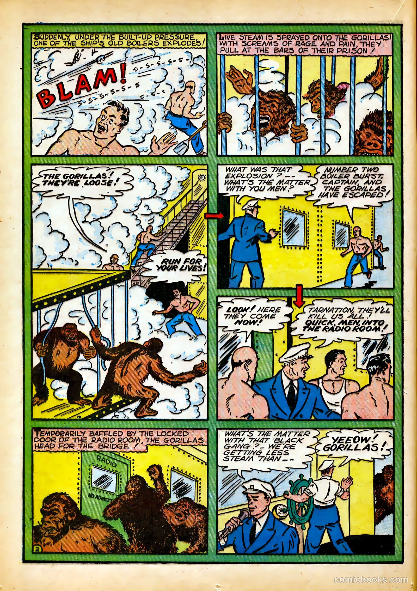 Blue Bolt #3 (1941) — page 21 of 65