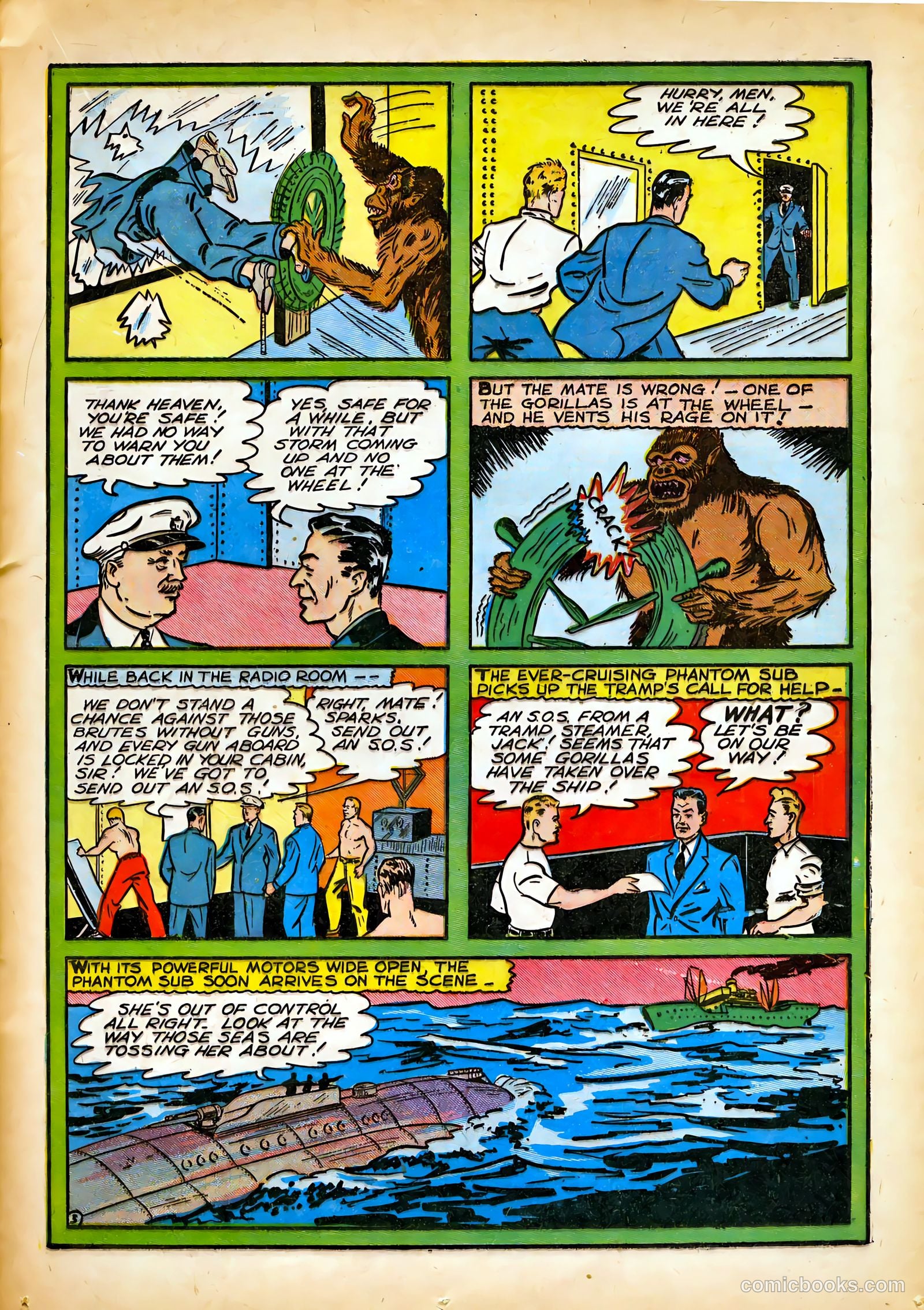 Blue Bolt #3 (1941) — page 22 of 65