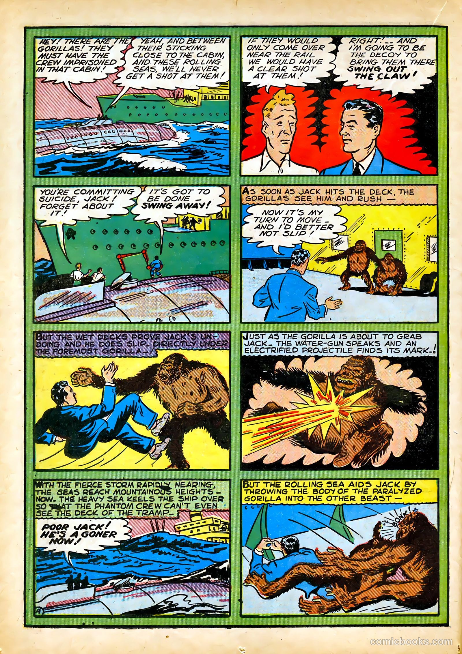 Blue Bolt #3 (1941) — page 23 of 65