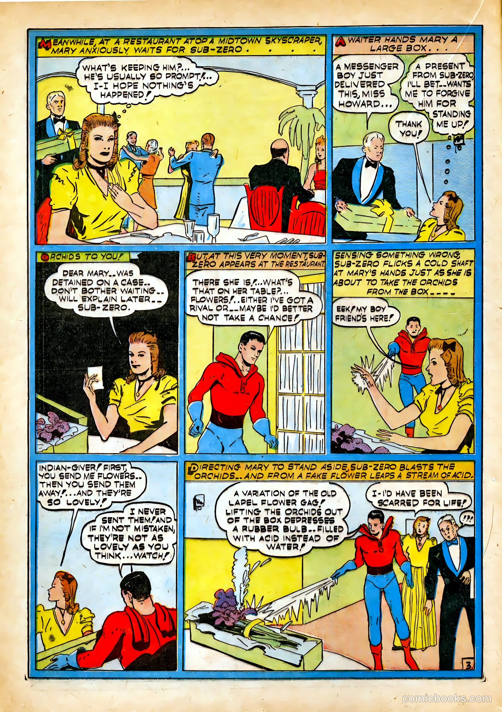 Blue Bolt #3 (1941) — page 27 of 65