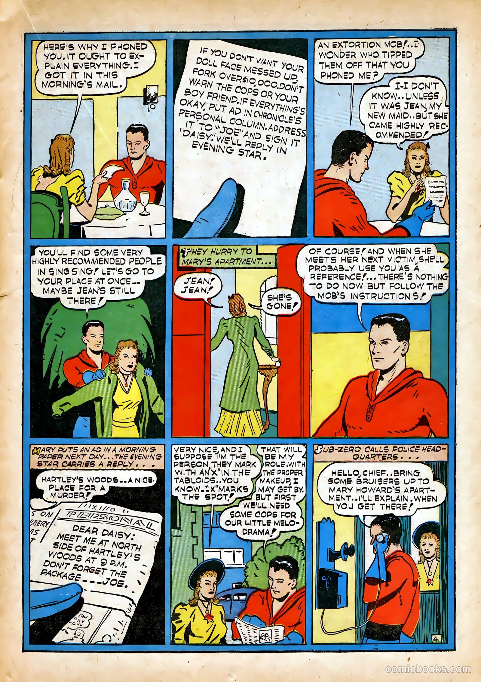 Blue Bolt #3 (1941) — page 28 of 65