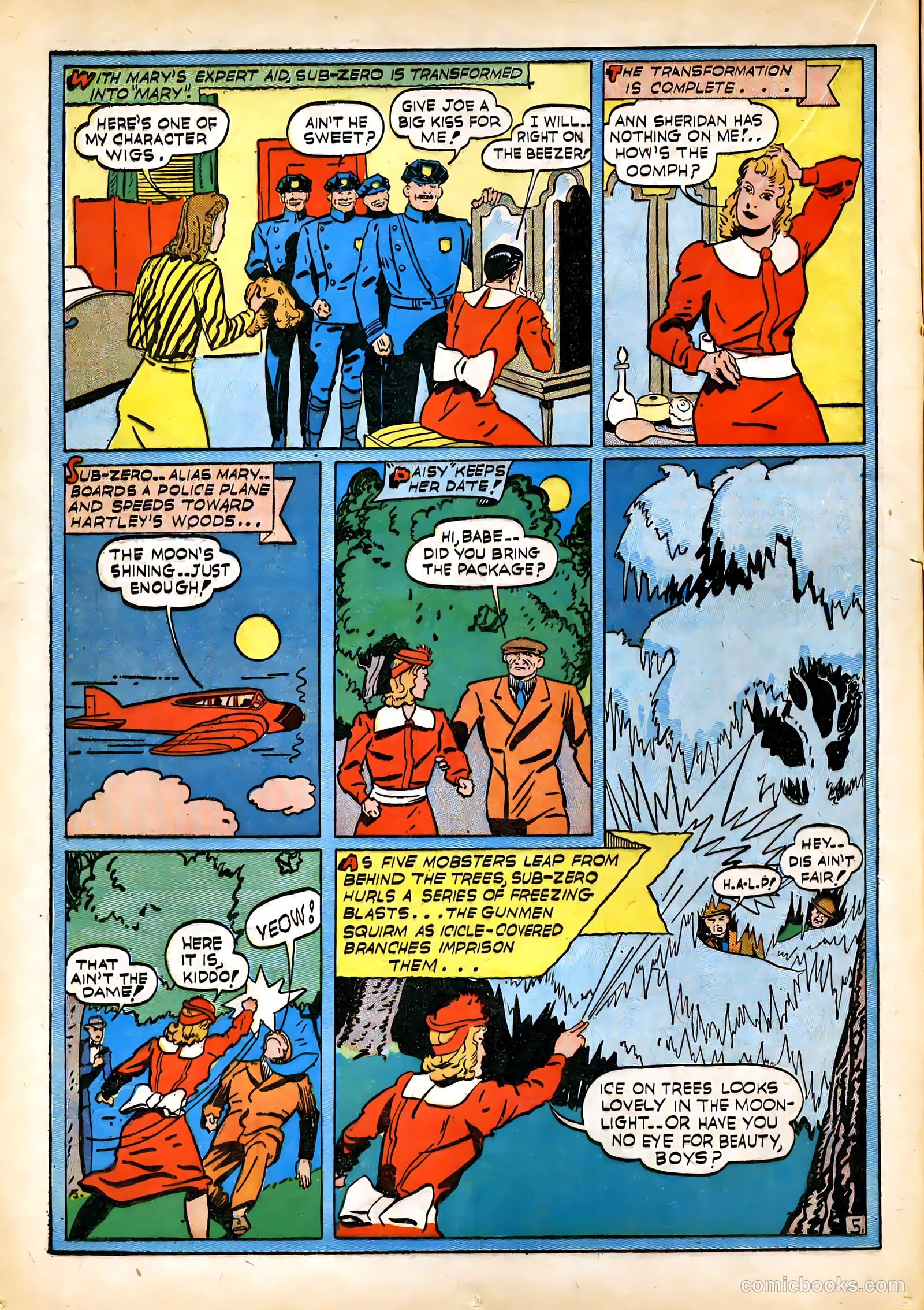 Blue Bolt #3 (1941) — page 29 of 65