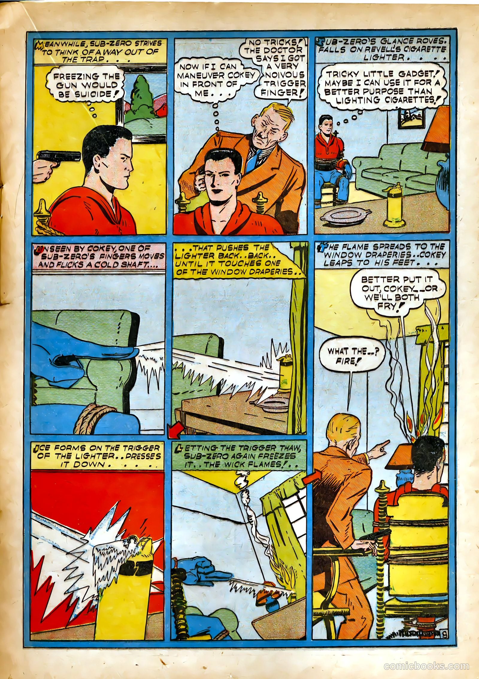 Blue Bolt #3 (1941) — page 32 of 65