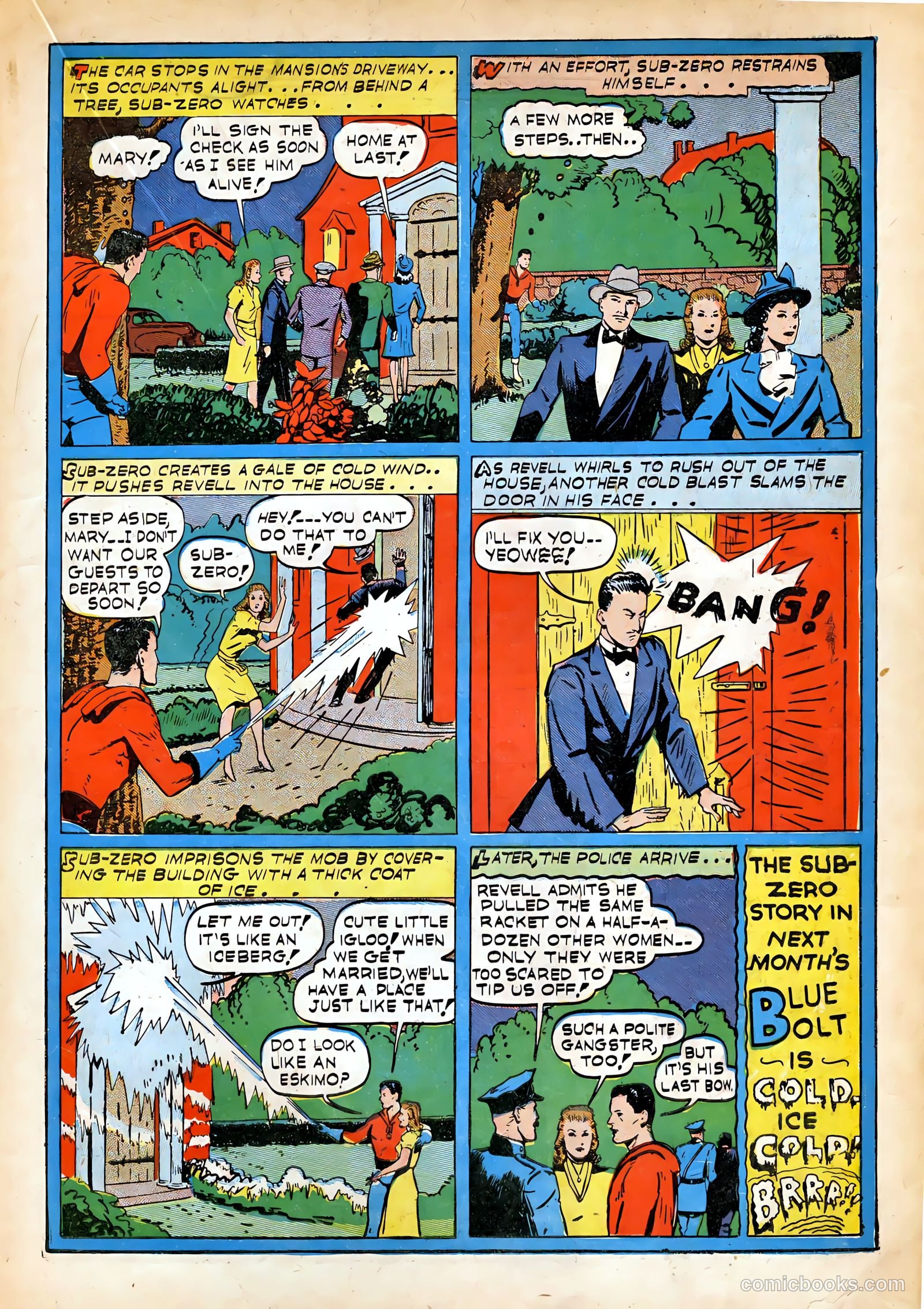 Blue Bolt #3 (1941) — page 34 of 65