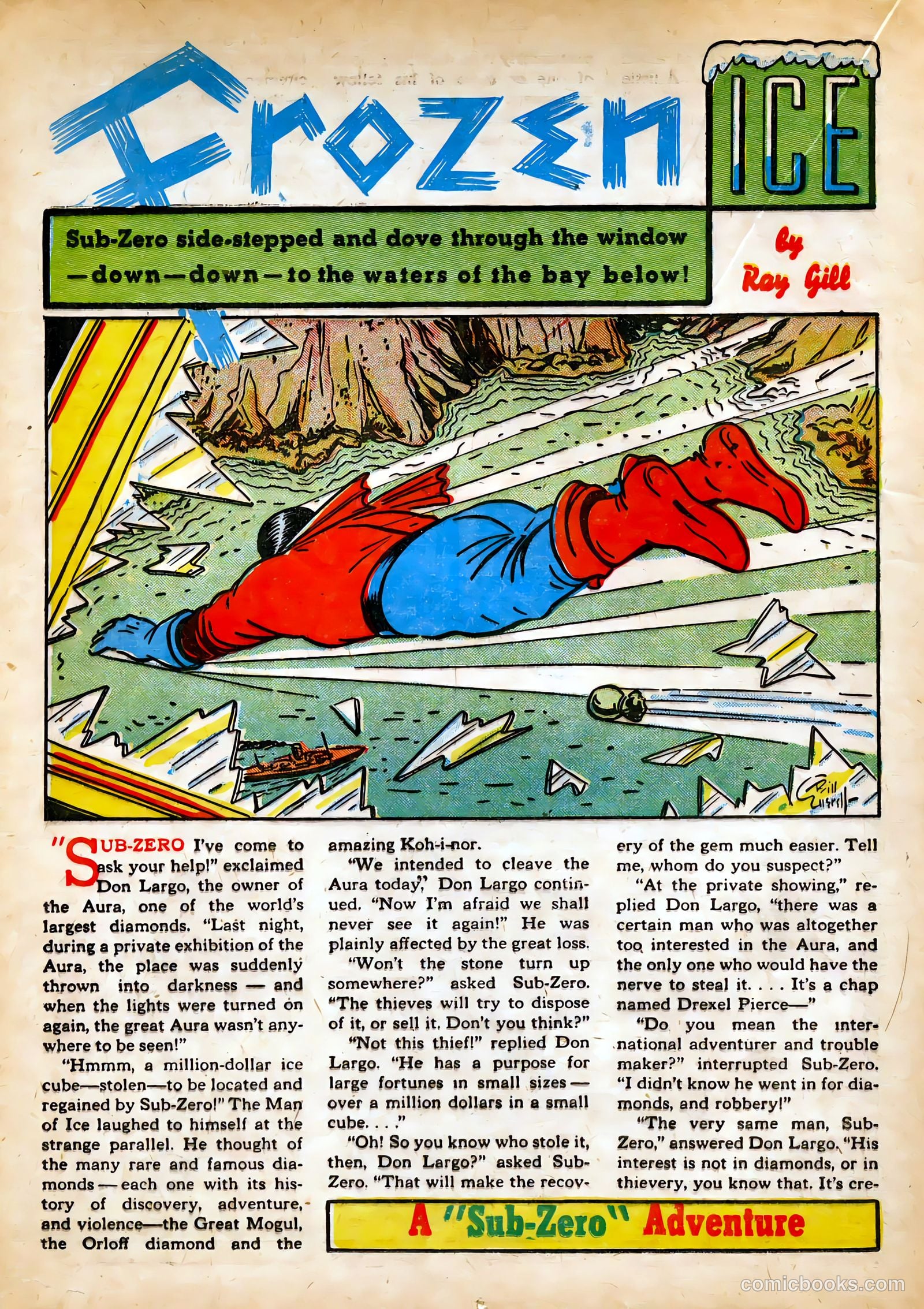 Blue Bolt #3 (1941) — page 35 of 65