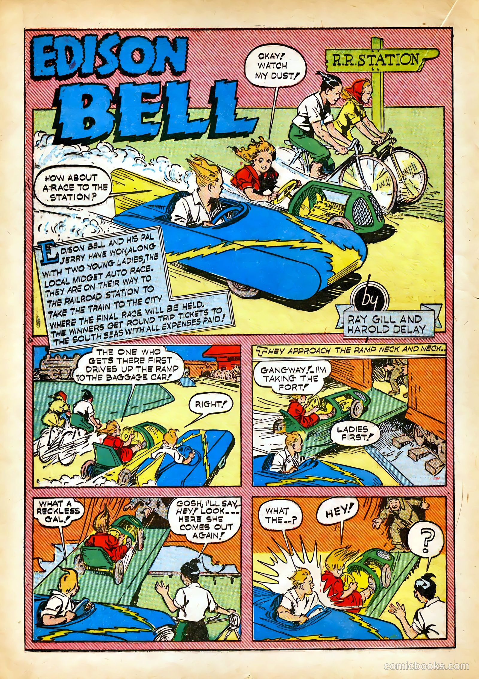 Blue Bolt #3 (1941) — page 37 of 65