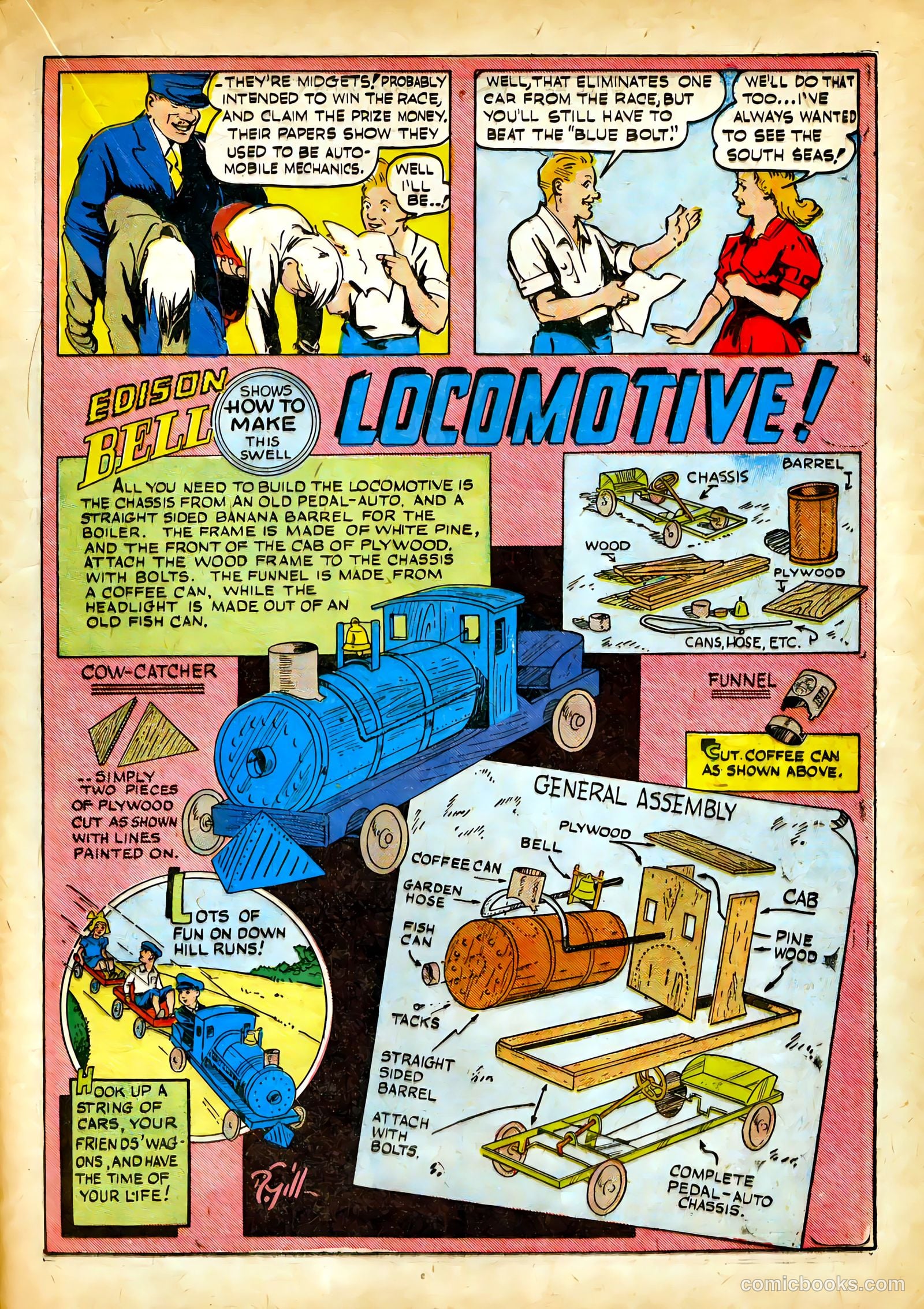 Blue Bolt #3 (1941) — page 40 of 65