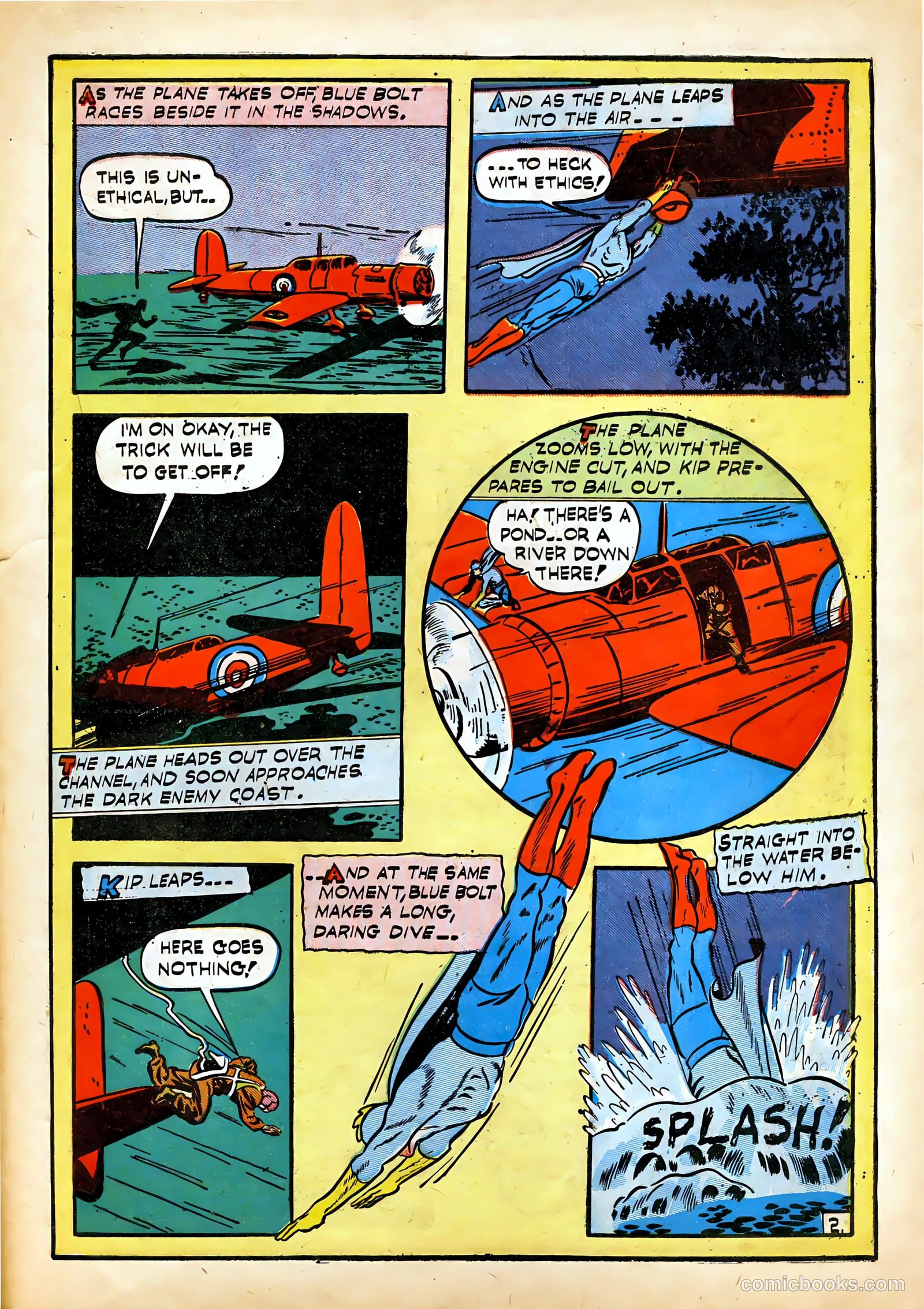 Blue Bolt #3 (1941) — page 50 of 65