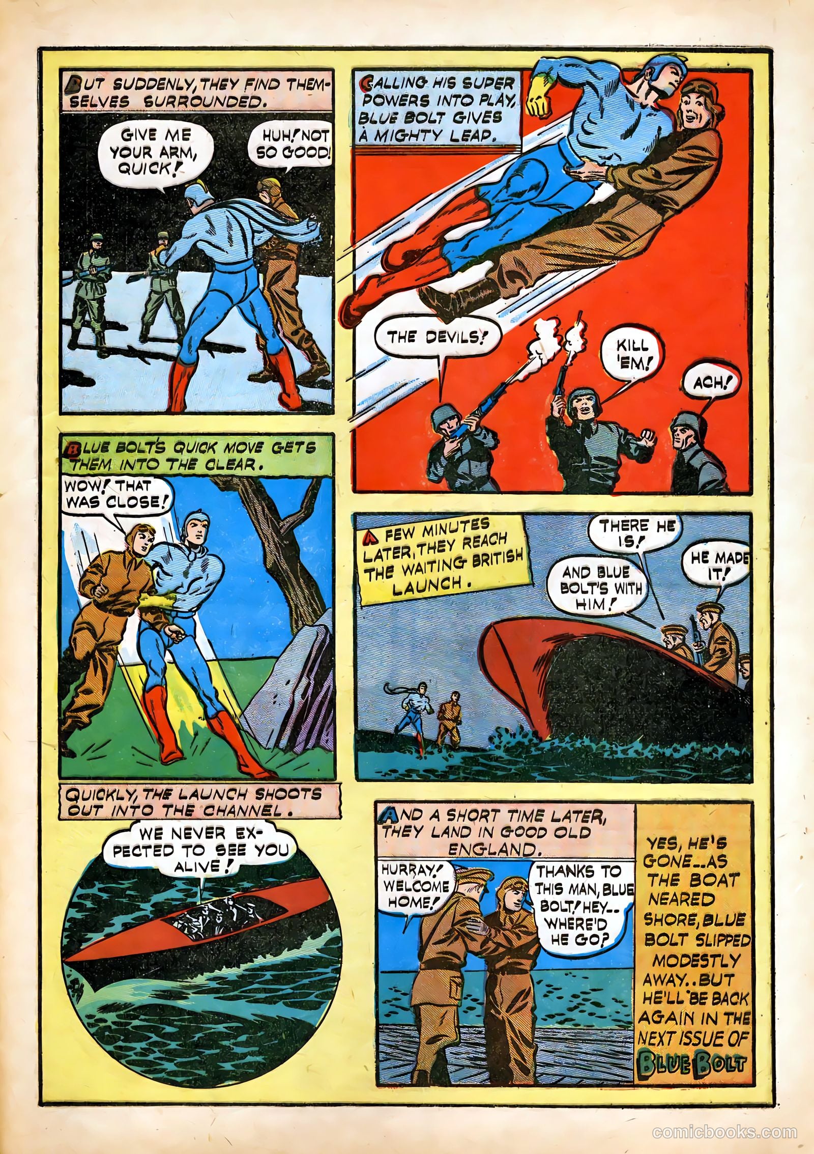 Blue Bolt #3 (1941) — page 54 of 65
