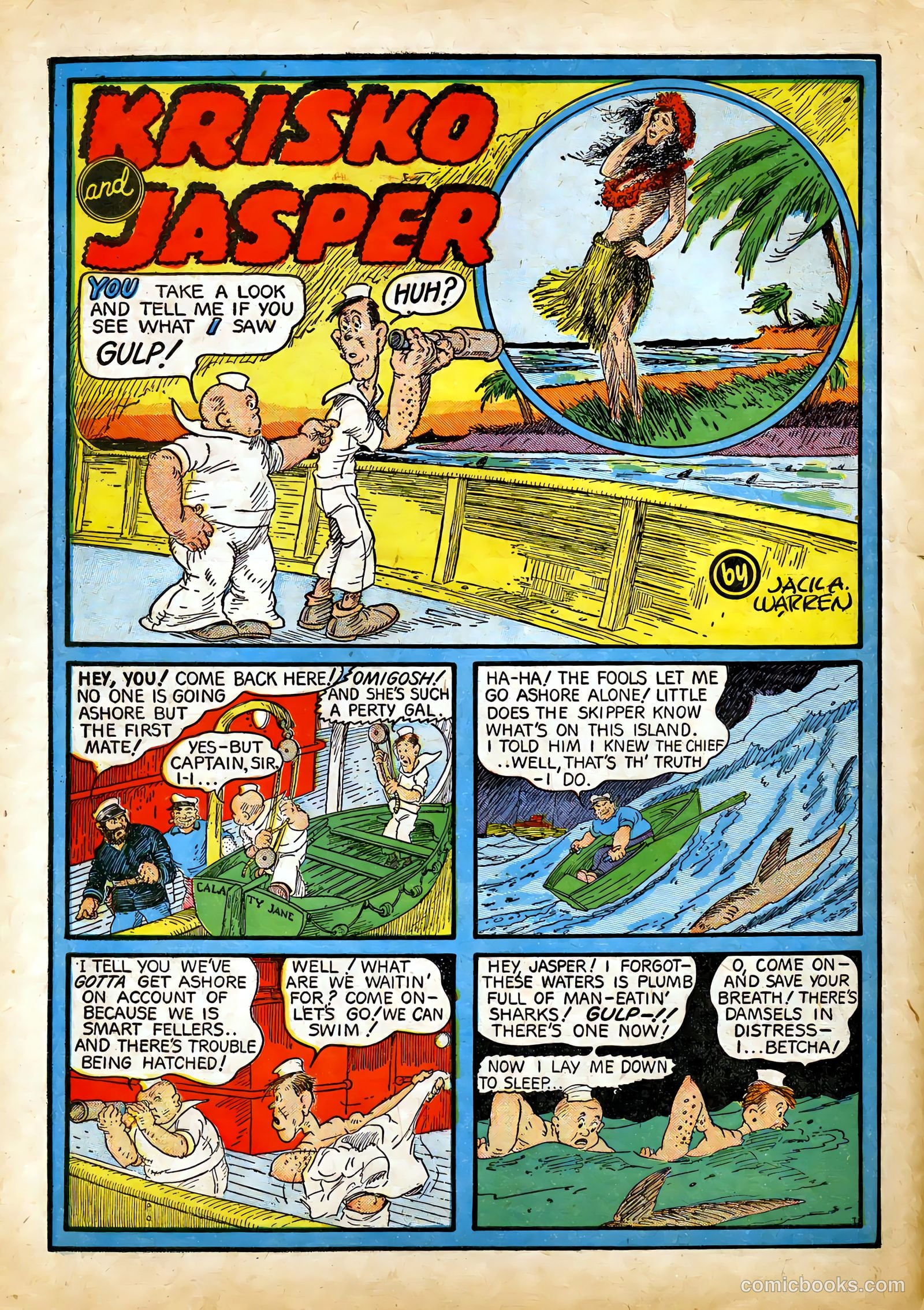 Blue Bolt #3 (1941) — page 55 of 65