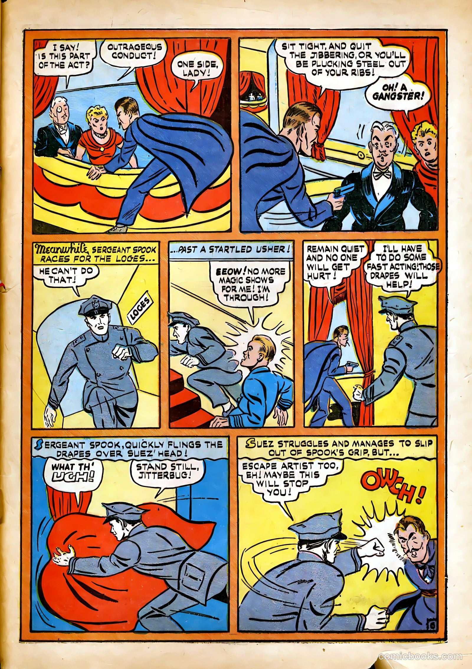 Blue Bolt #3 (1941) — page 64 of 65