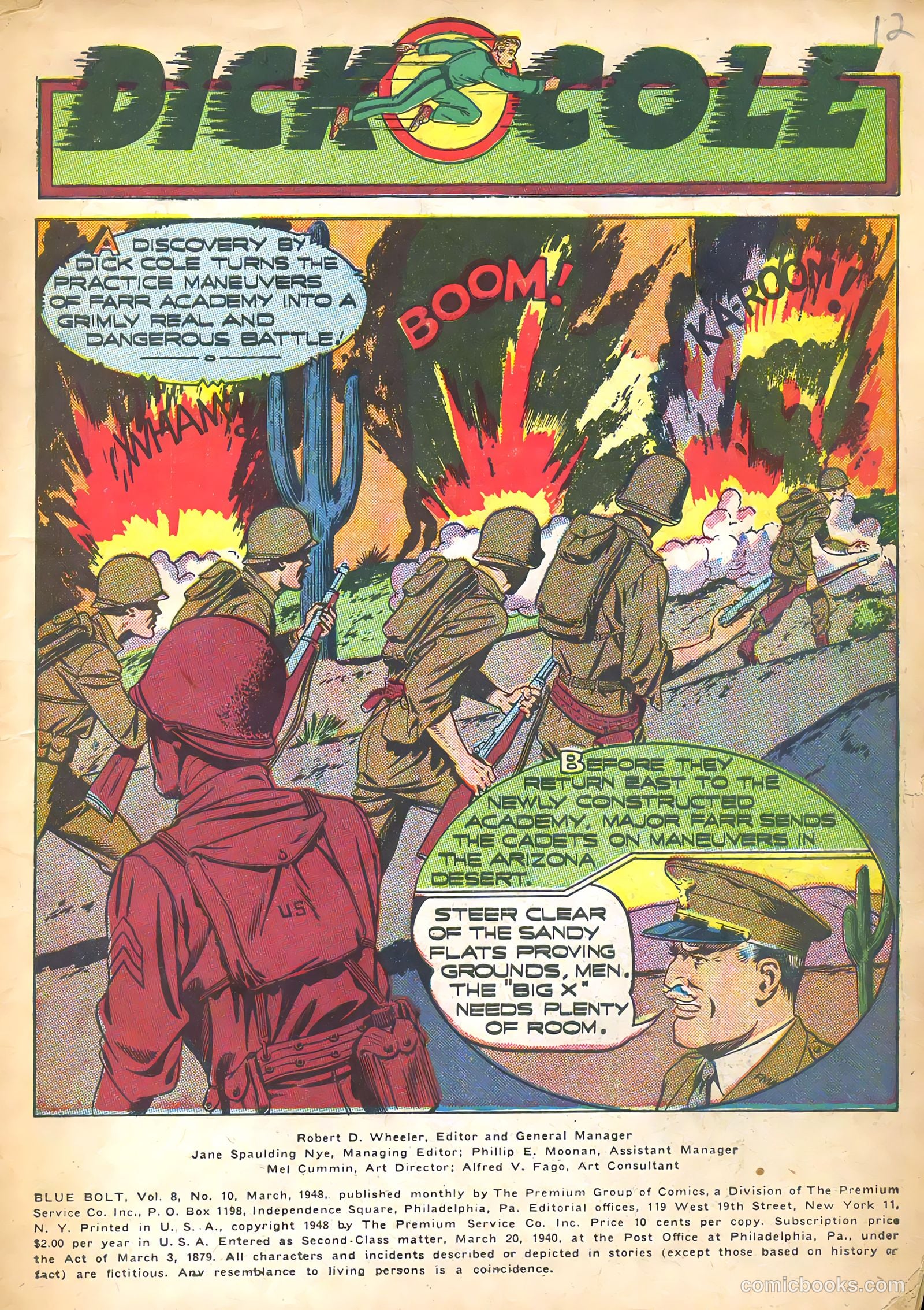 Blue Bolt #10 (1948) — page 3 of 52