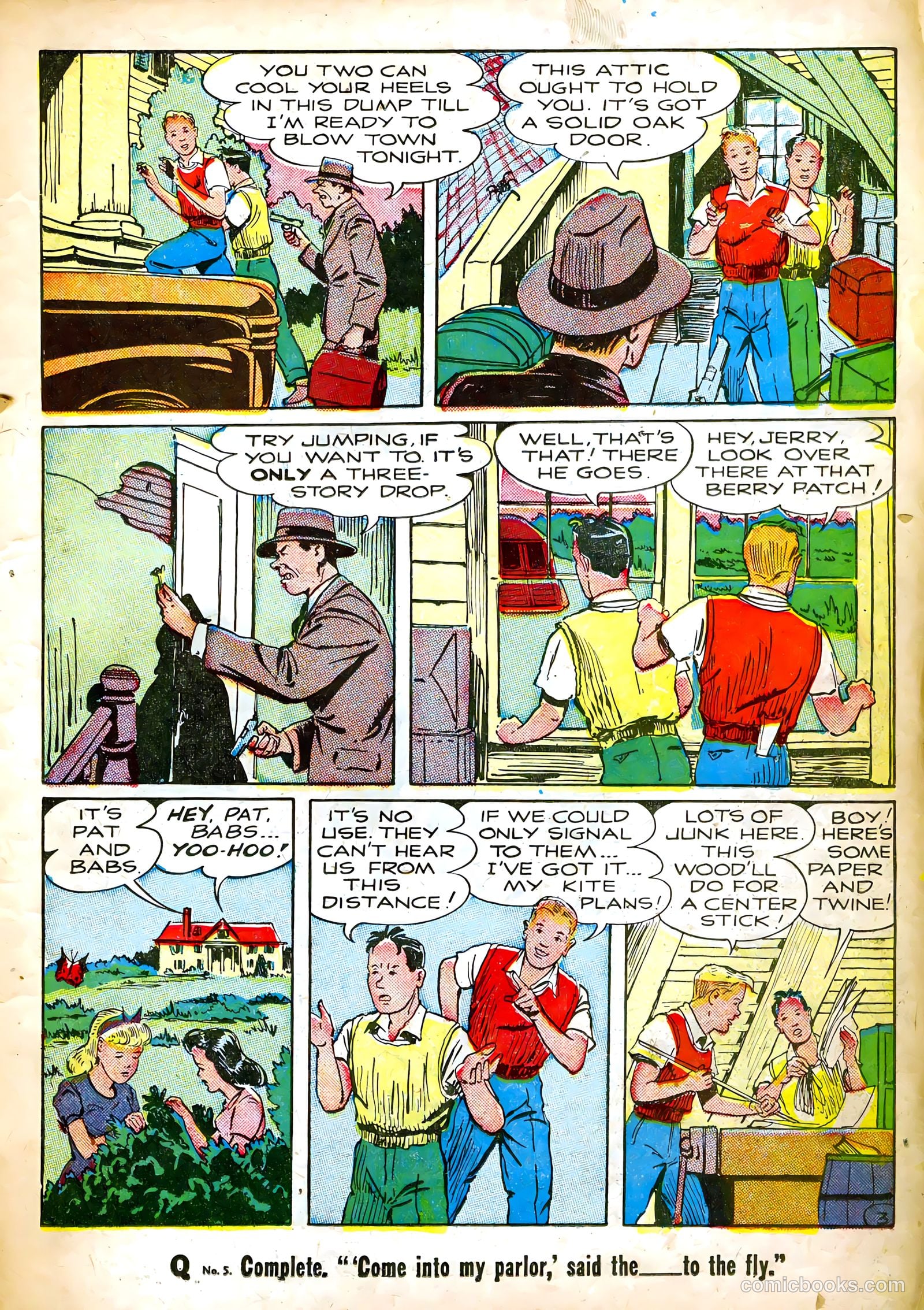 Blue Bolt #10 (1948) — page 15 of 52