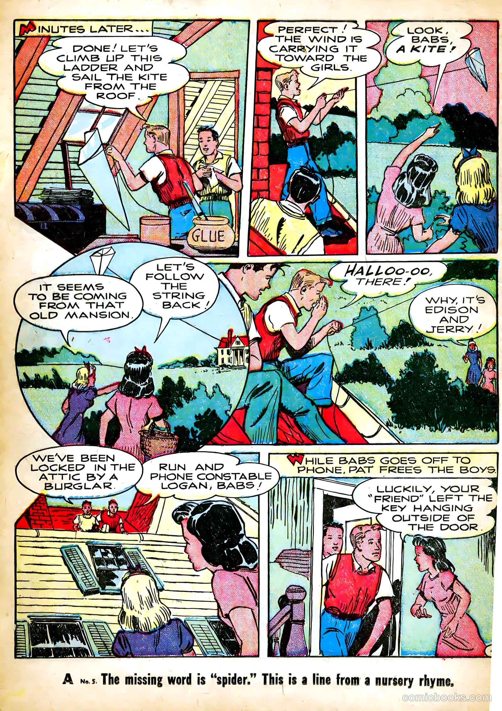 Blue Bolt #10 (1948) — page 16 of 52