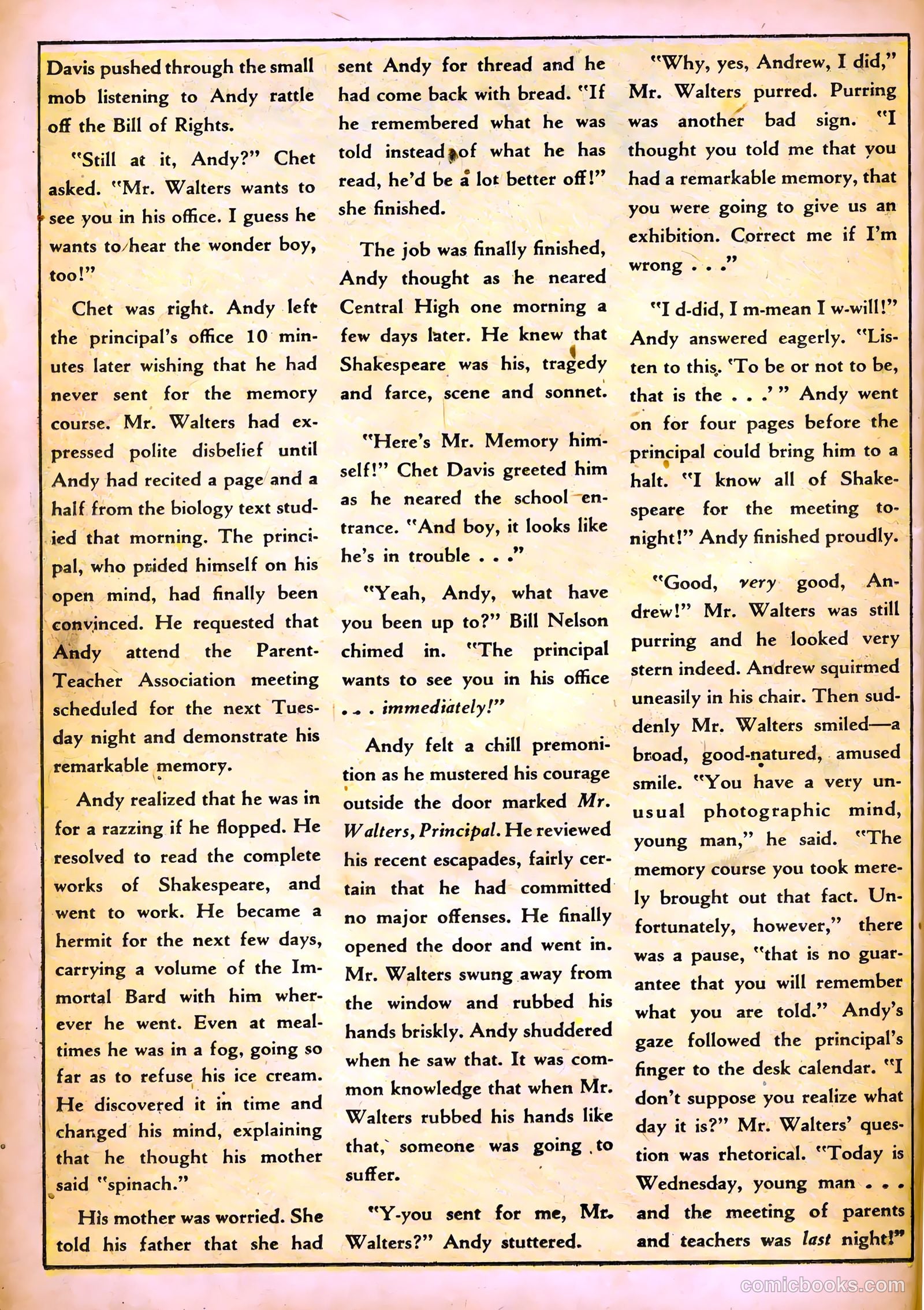 Blue Bolt #10 (1948) — page 20 of 52