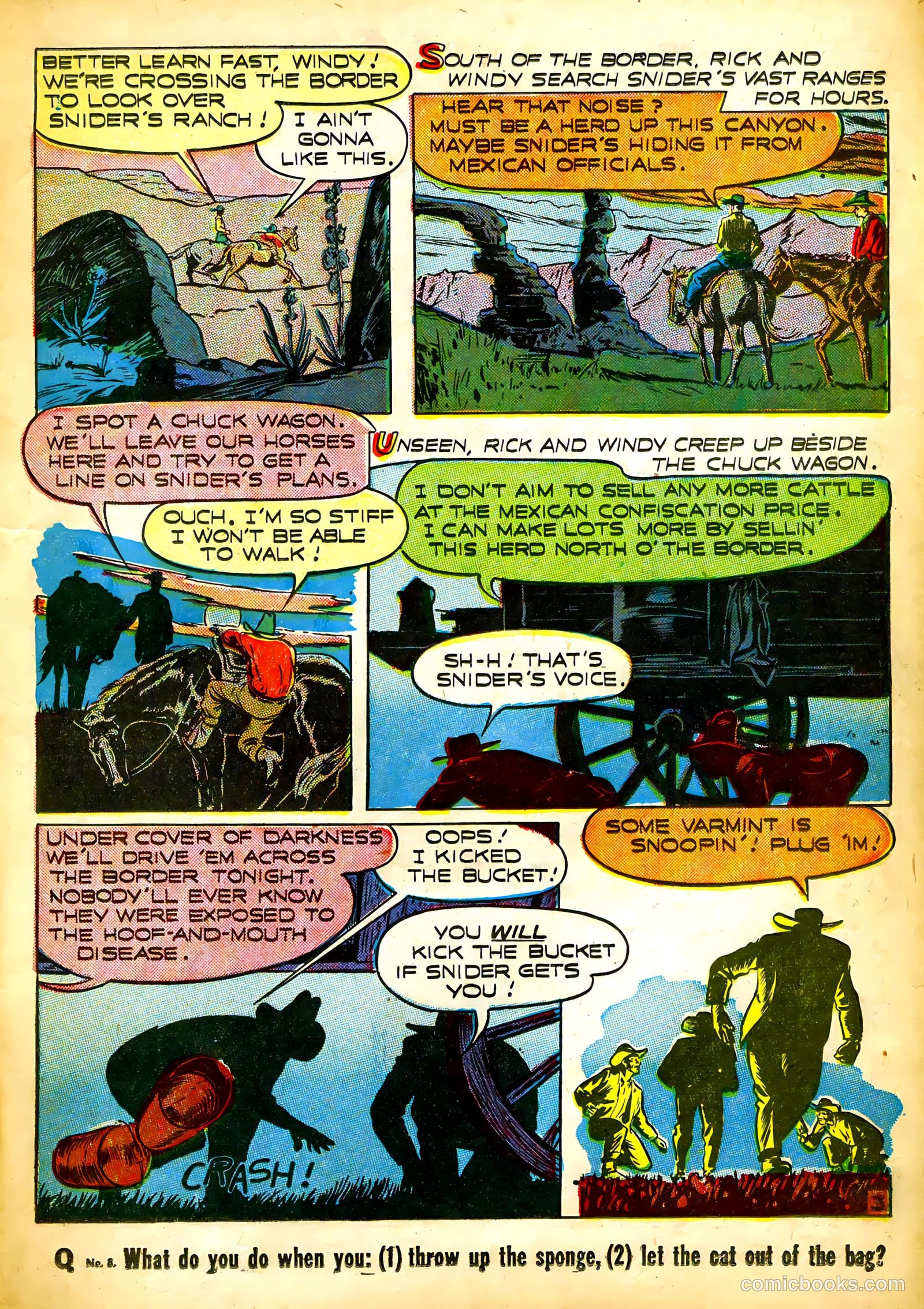 Blue Bolt #10 (1948) — page 23 of 52