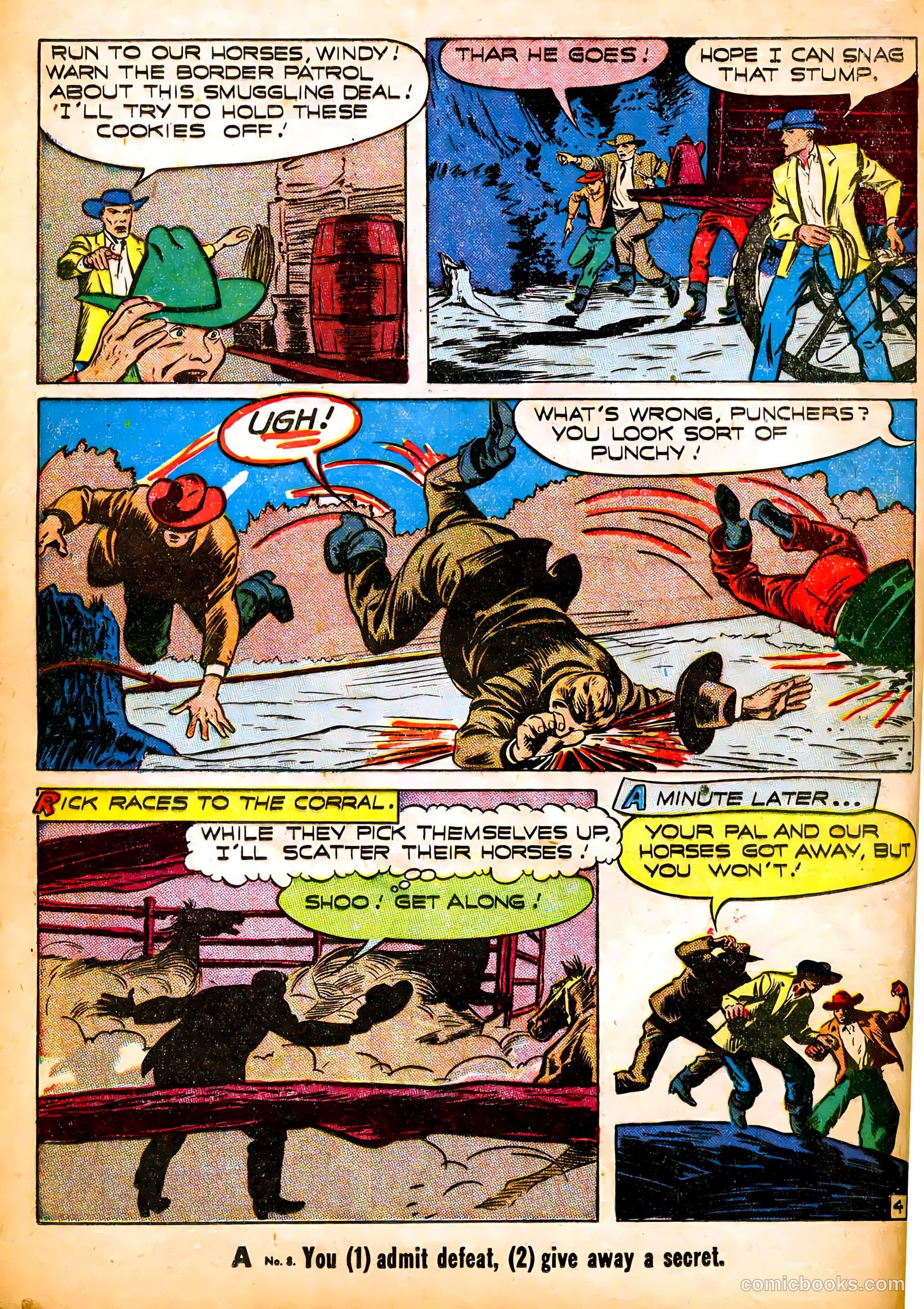 Blue Bolt #10 (1948) — page 24 of 52